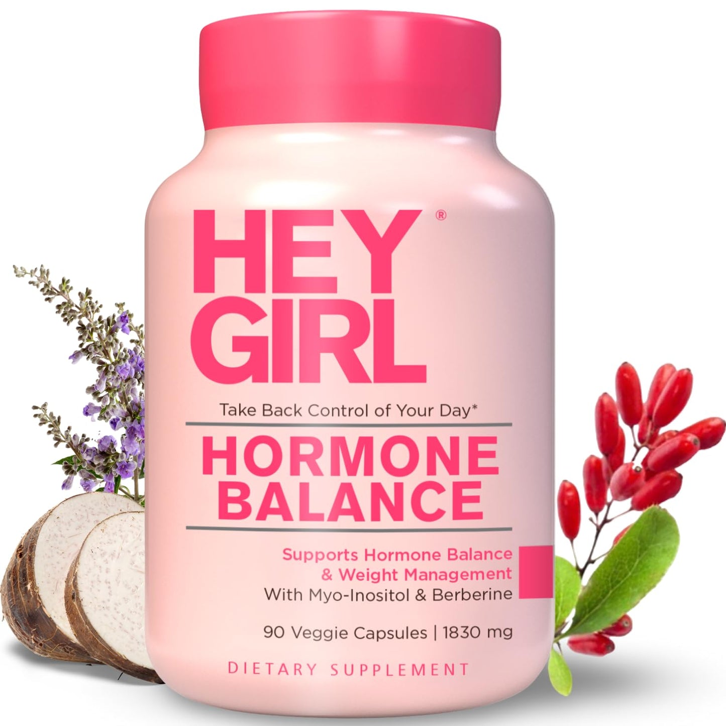 Hey Girl Nutrition Hormone Balance for Women Capsule 90 Capsules