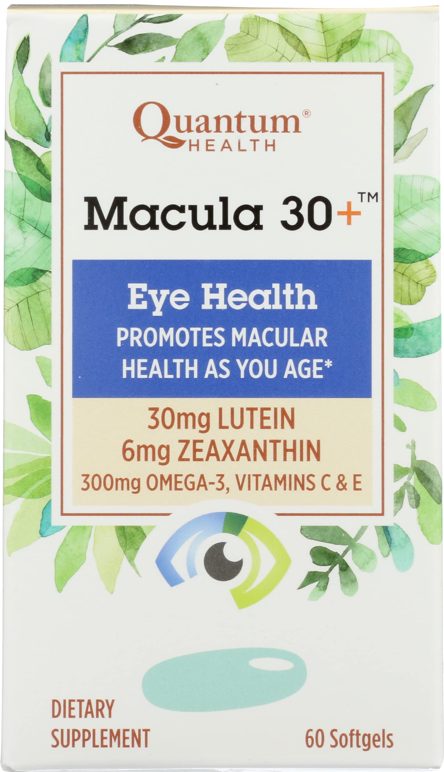 Quantum Macula 30+ Eye Health 60 Softgels