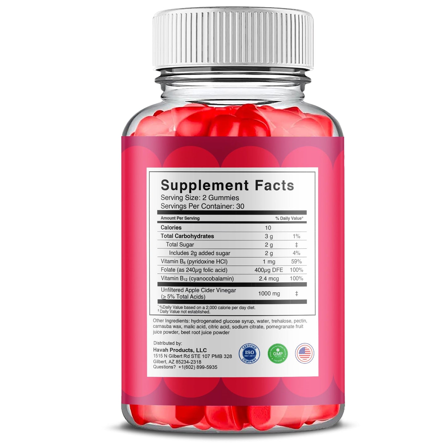 BLUE VIBE Jelly Burn Advanced Health Support Gummy Formula, 120 Gummies