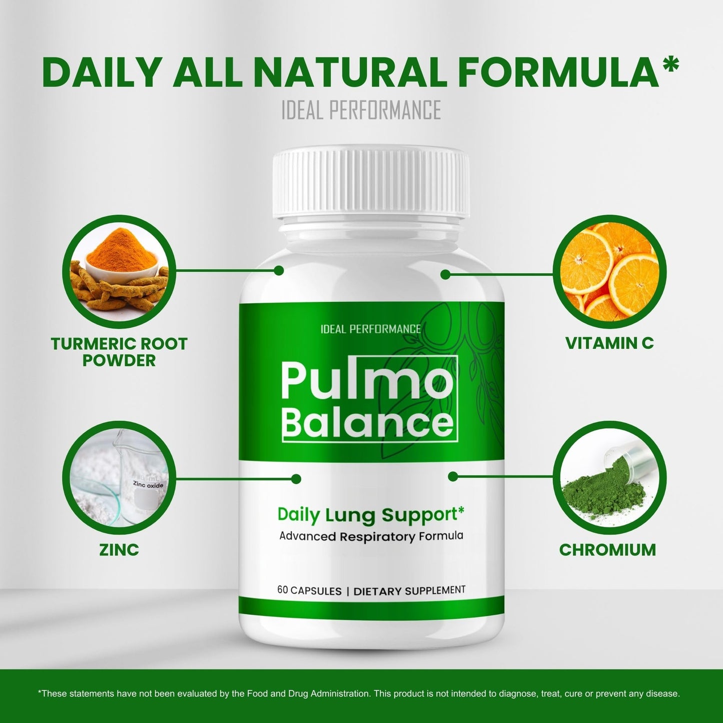 IDEAL PERFORMANCE Pulmo Balance Capsules, 120 Capsules