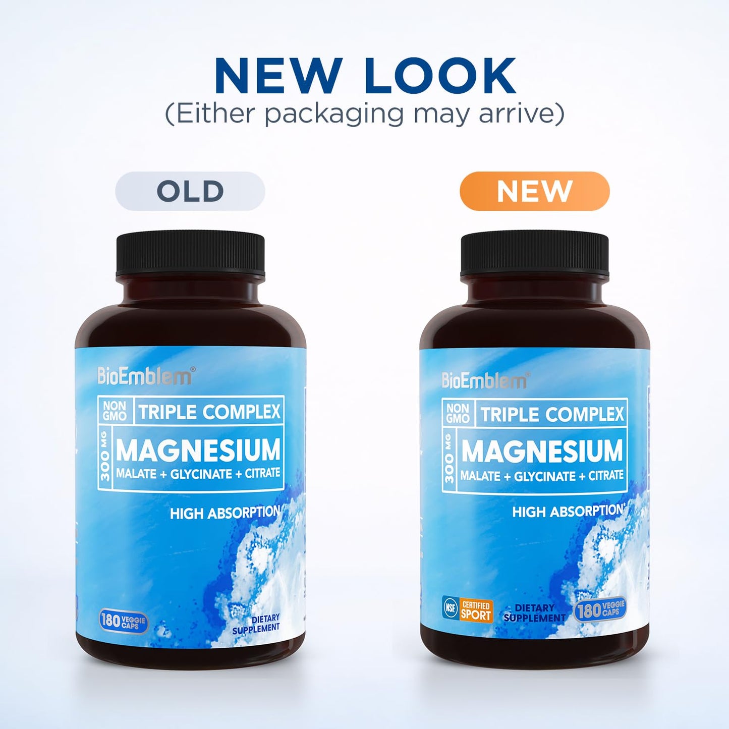 BioEmblem Triple Magnesium Complex Capsule 180 Count