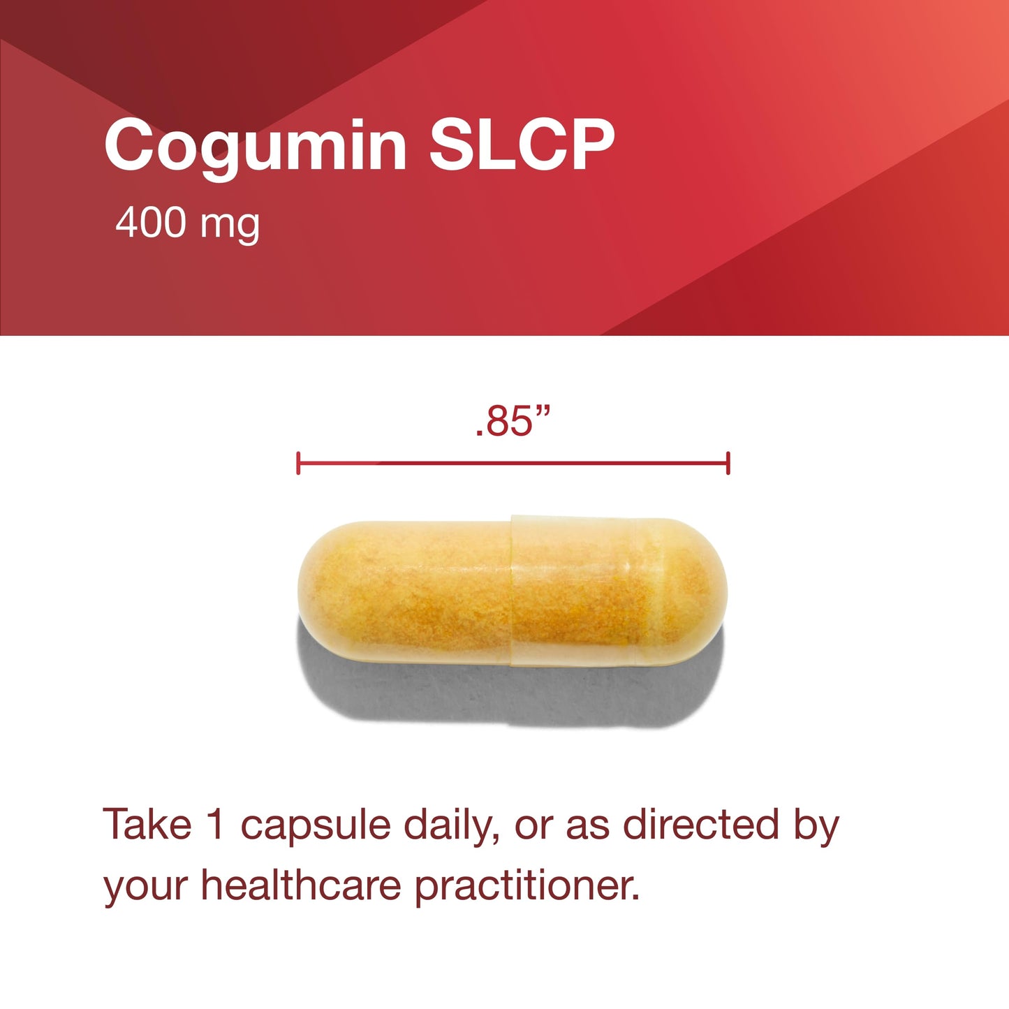 Protocol for Life Balance Cogumin SLCP 400mg Curcumin - Neurological Support* - with Curcuma Longa Extract - Cognitive Support Supplement* - Vegan-Friendly & Non-GMO, 50 Veg Capsules