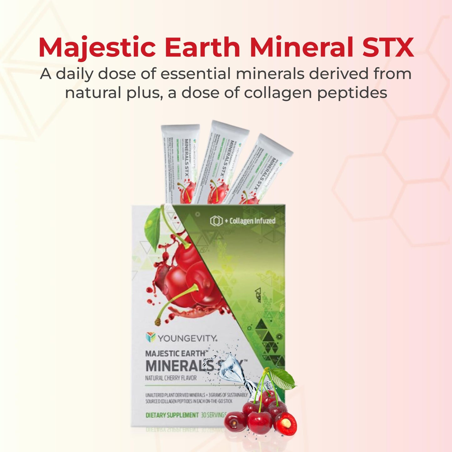 Youngevity Majestic Earth Mineral STX Plant Derived Minerals Powder 5.9
