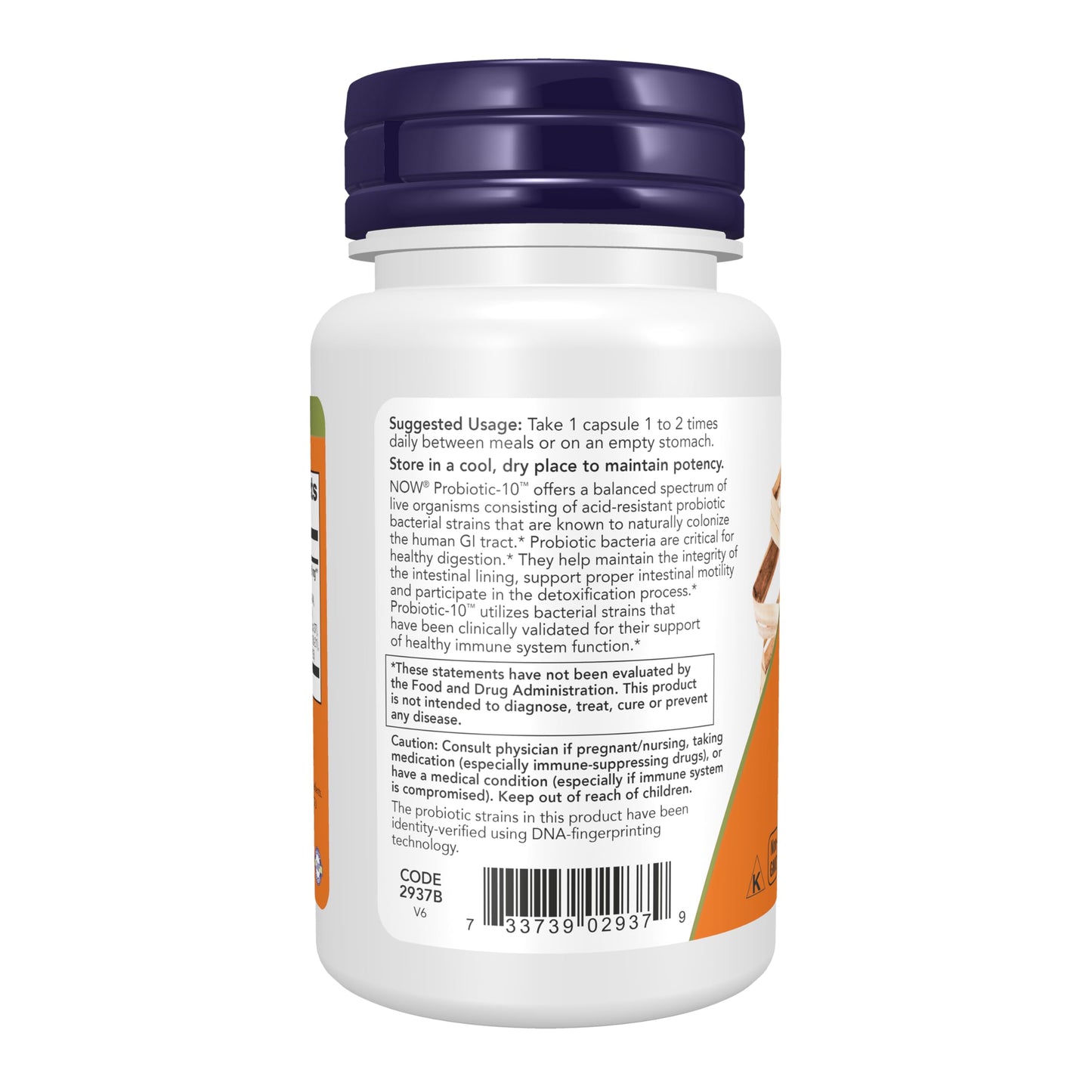 NOW Foods Probiotic-10 Capsules, 30 Count