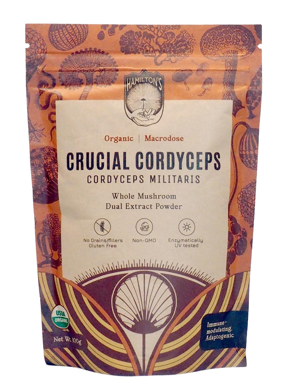 Hamilton's Crucial Cordyceps Powder 3.53 oz