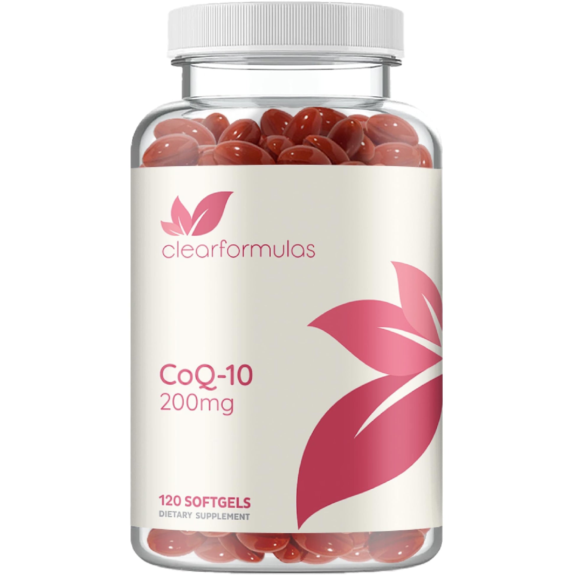 Clear Formulas CoQ10 200mg Capsule, 120 Capsules