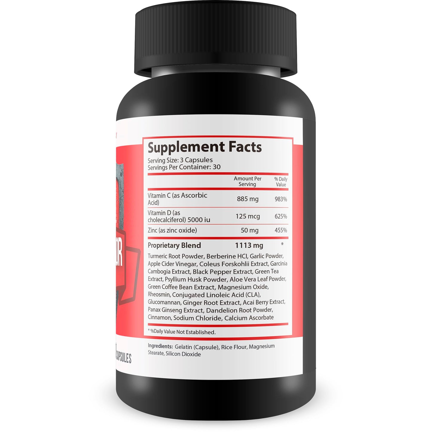 New Vibrations Nutrition Gluc0 Armor Pro 90 Capsules