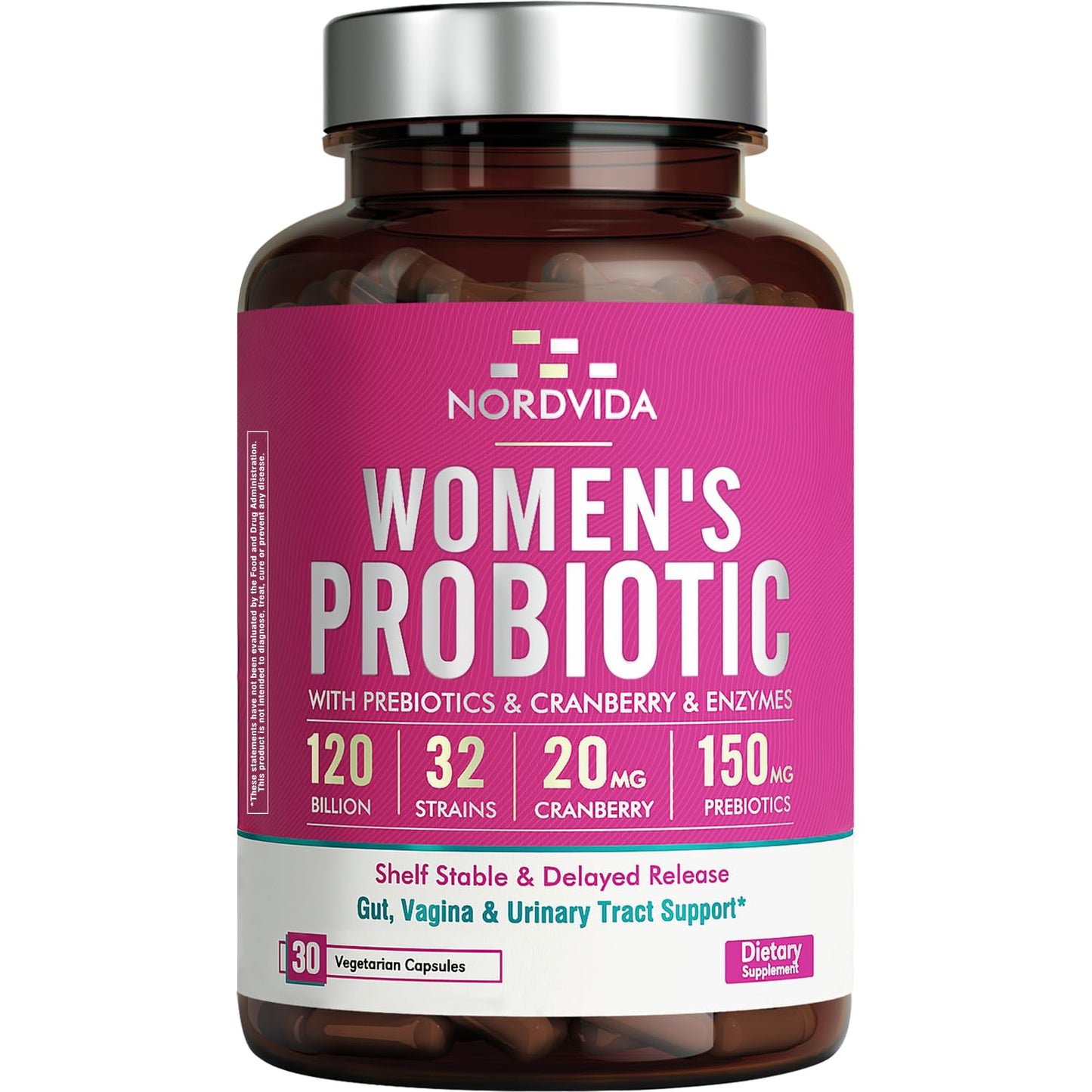Nordvida Women's Probiotic Capsule, 30 Count