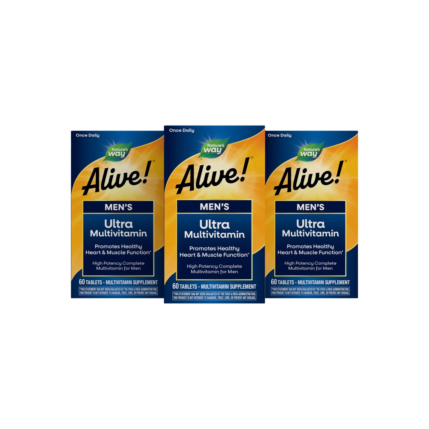 Nature's Way Alive! Ultra Complete Daily Multivitamin for Men 180 Tablets