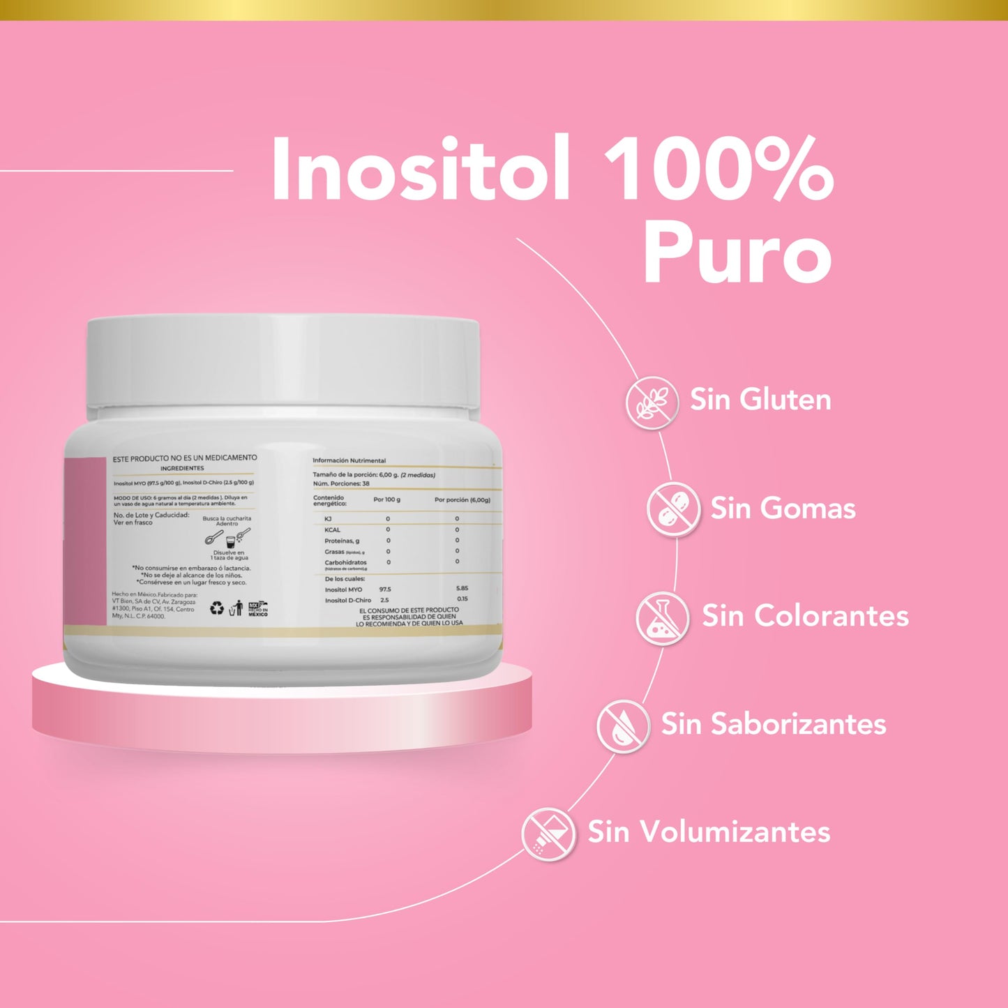 Bikini Burn Ovatol Inositol Powder, Myo-Inositol & D-Chiro-Inositol 40:1, 8.11 oz