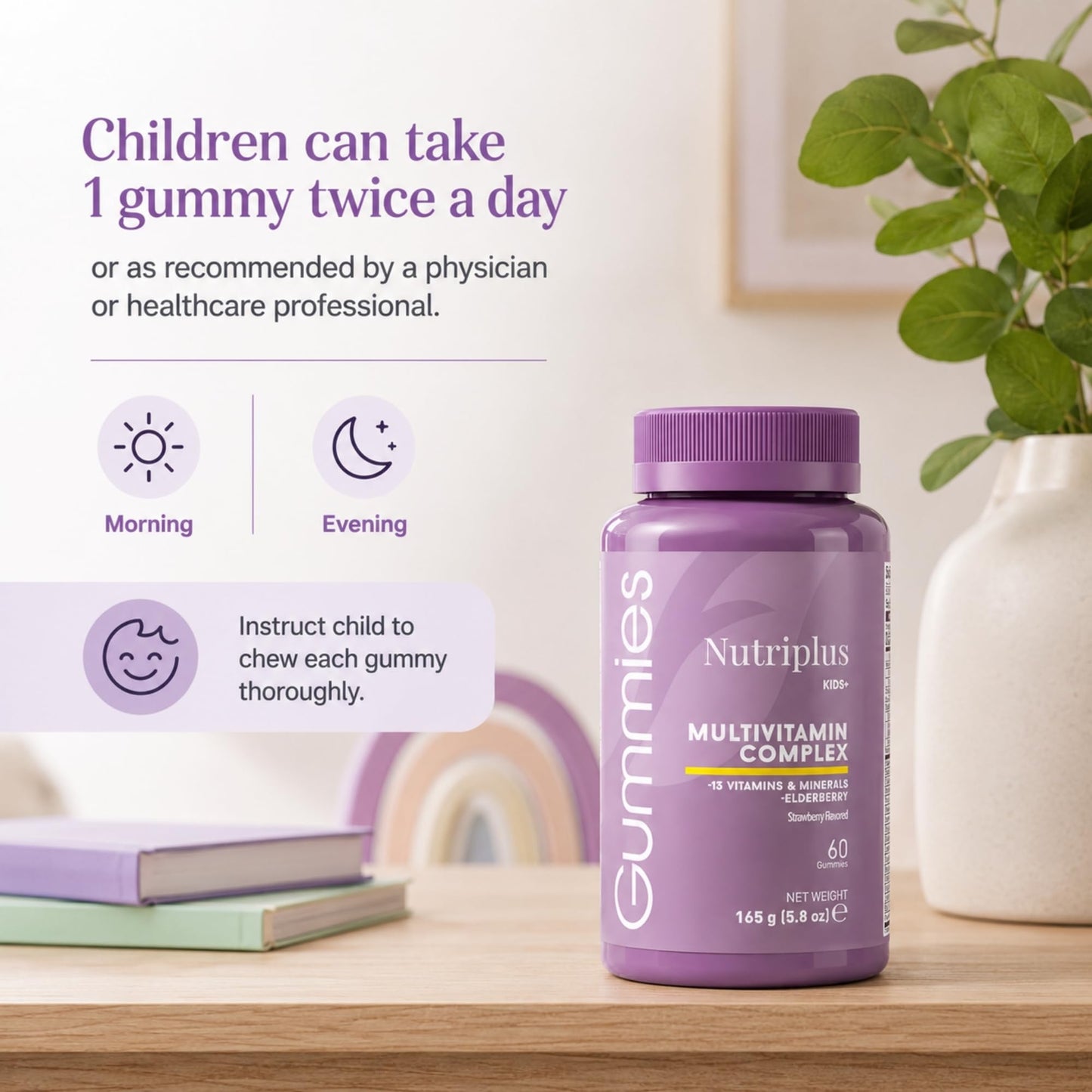 FARMASi Nutriplus Kids Gummies Capsule 1