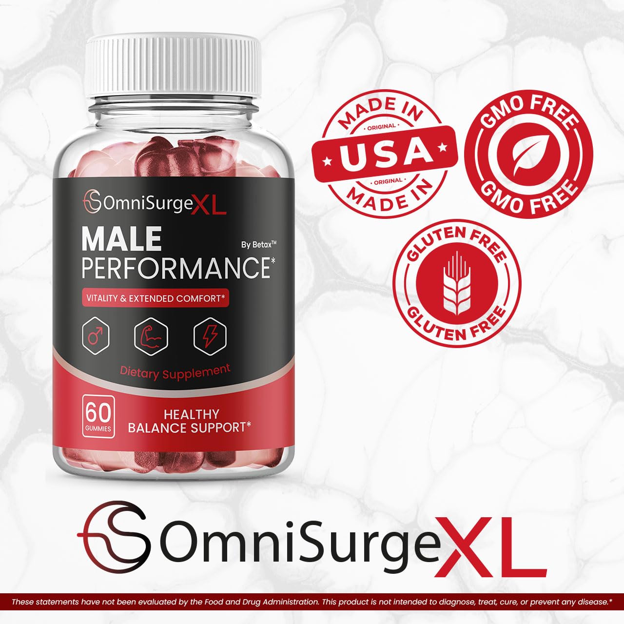 BetaX OmniSurgeXL Gummies 180 Gummies
