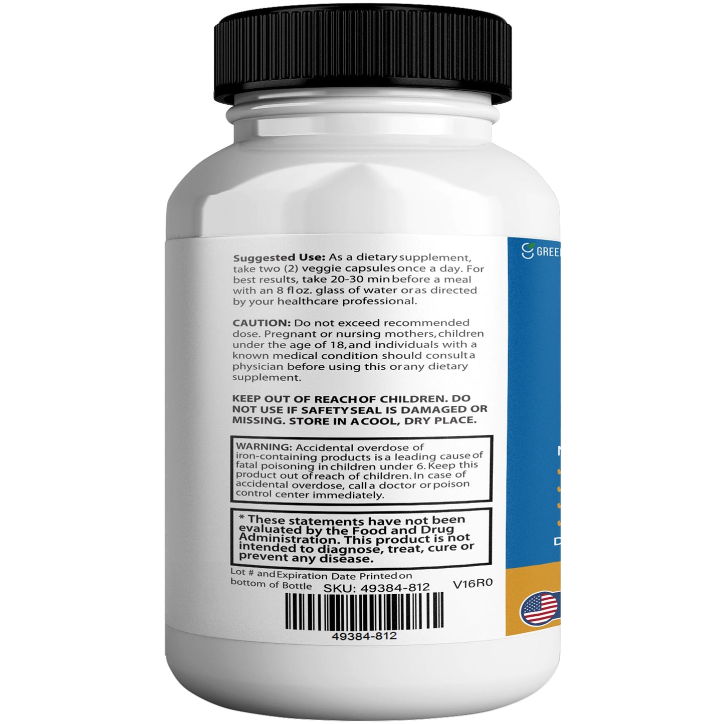 GREENVIFY Memo Defend Max Memory Support Supplement, Capsule, 60 Capsules