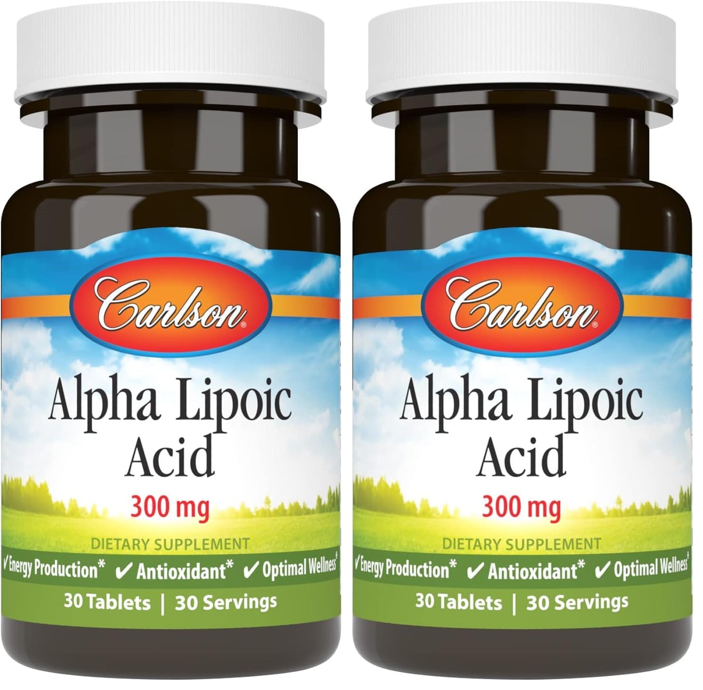 Carlson Alpha Lipoic Acid 300 mg Tablet, 60 Tablets