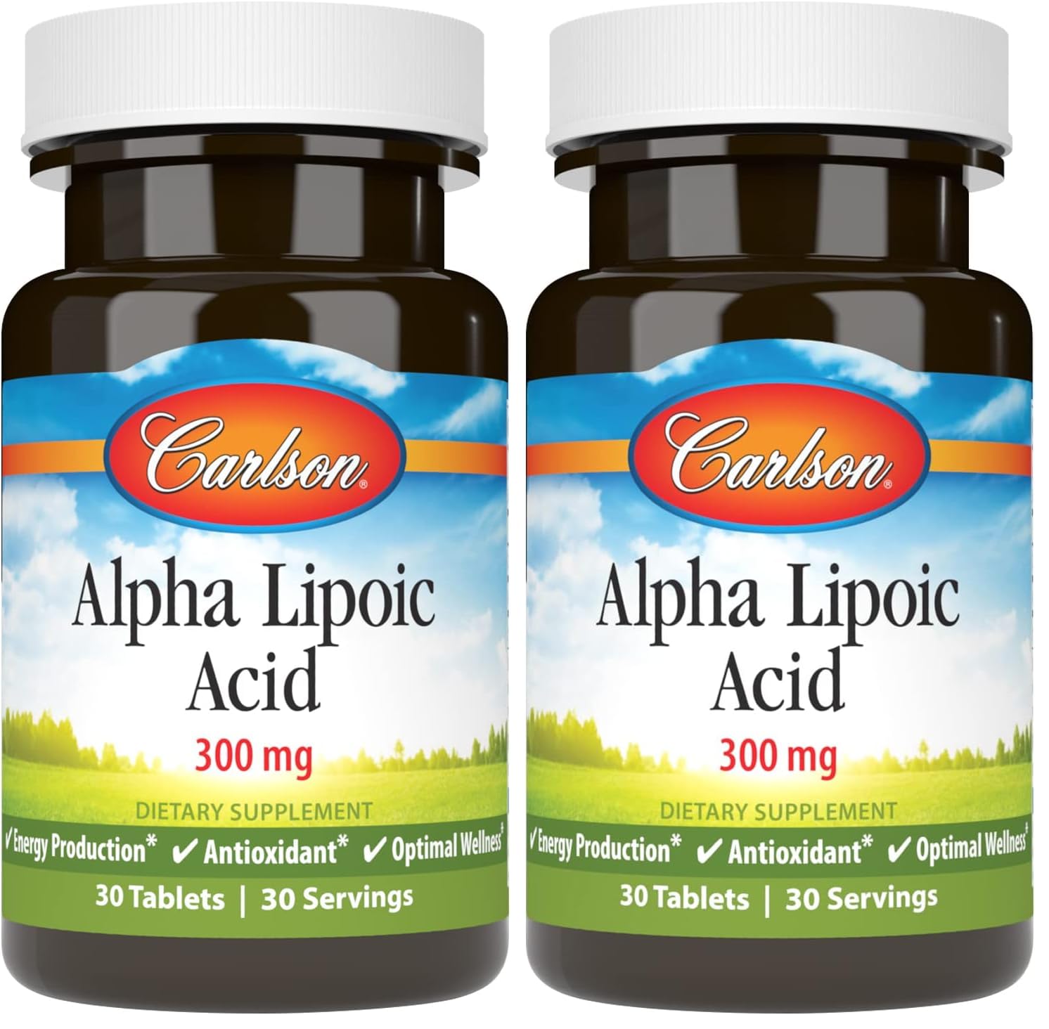 Carlson Alpha Lipoic Acid 300 mg Tablet, 60 Tablets