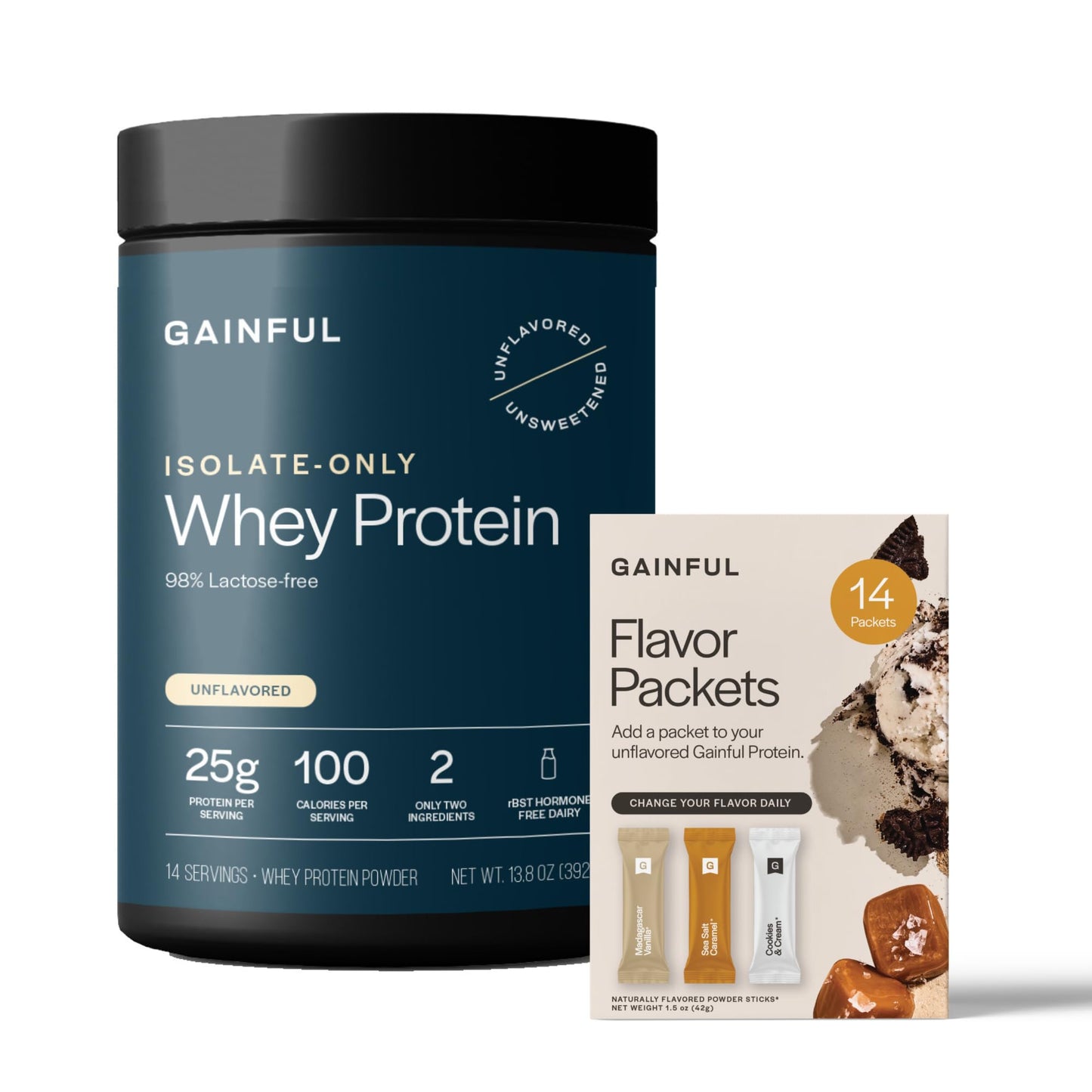 Gainful Isolate Only Whey Protein Powder 18.8 oz