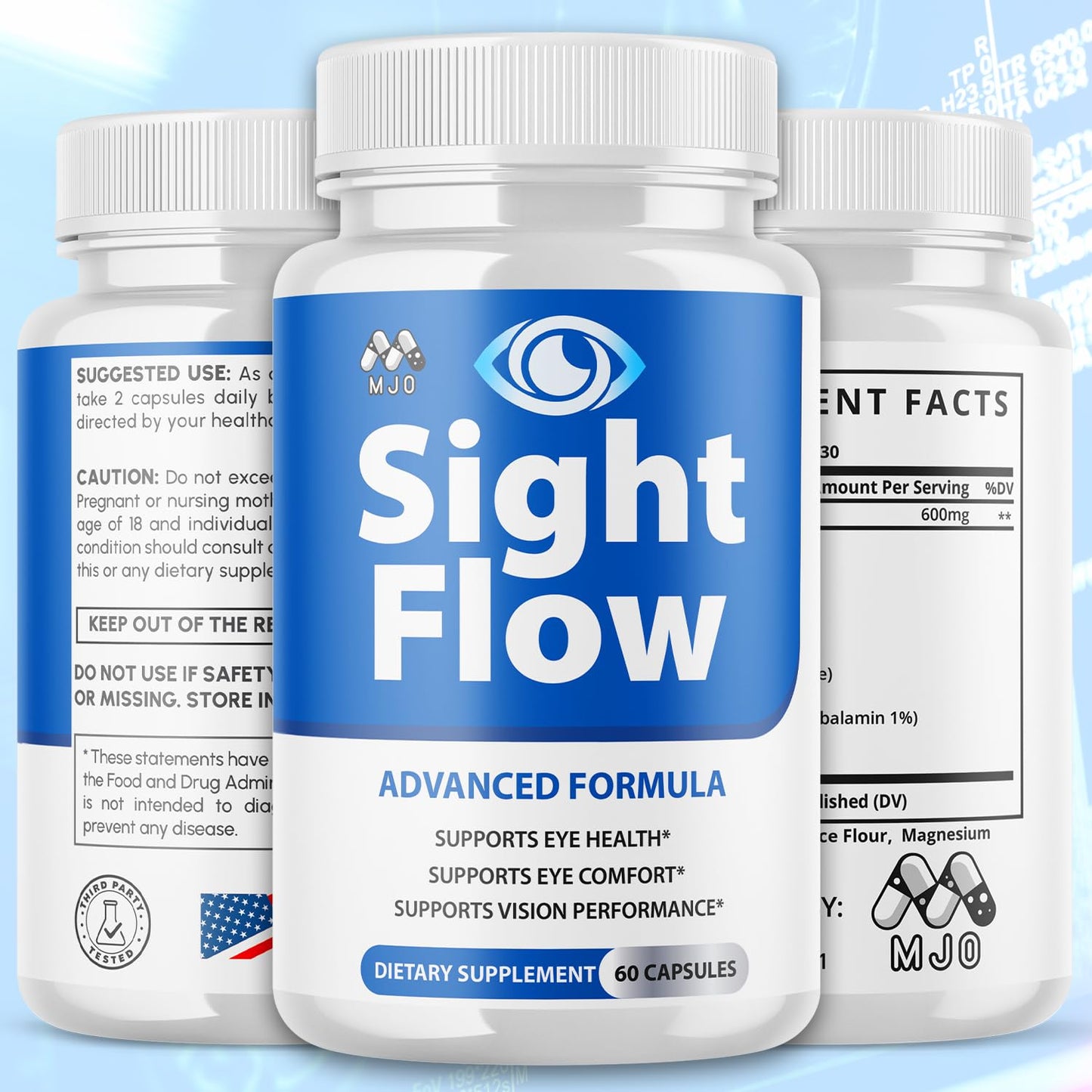 MJO Sight Flow Capsules 300 Capsules