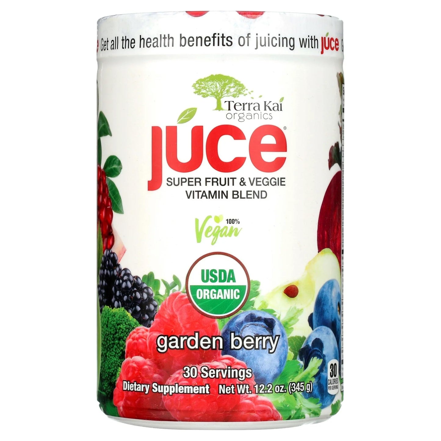 Terra Kai Garden Berry Super Fruit & Veggie Vitamin Blend Powder 5