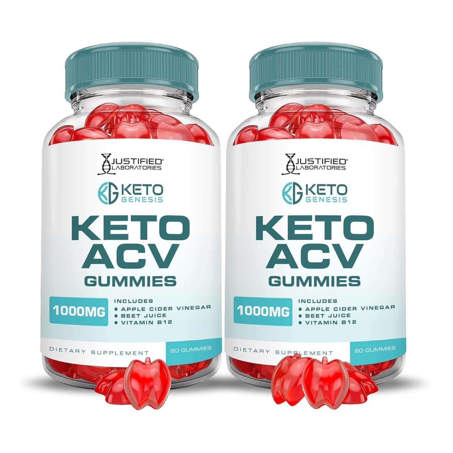 Justified Laboratories Keto Genesis Keto ACV Gummies 120