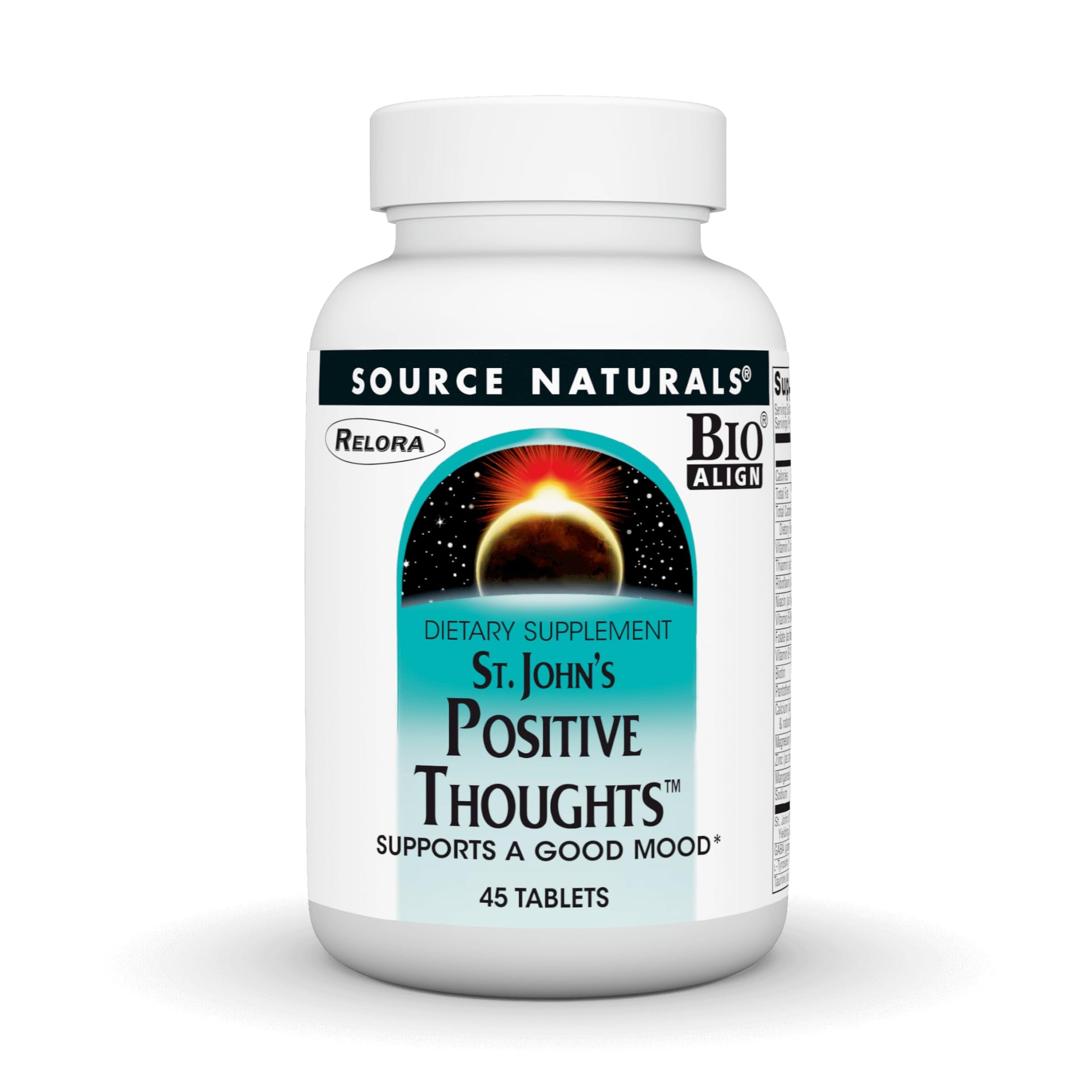 Source Naturals St. John's Positive Thoughts 45 Tablets