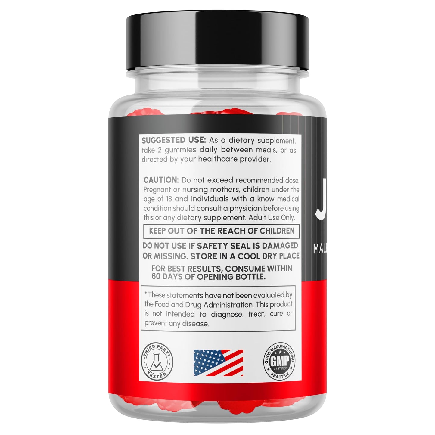 MJO Jellyforce Gummies, 120 Gummies