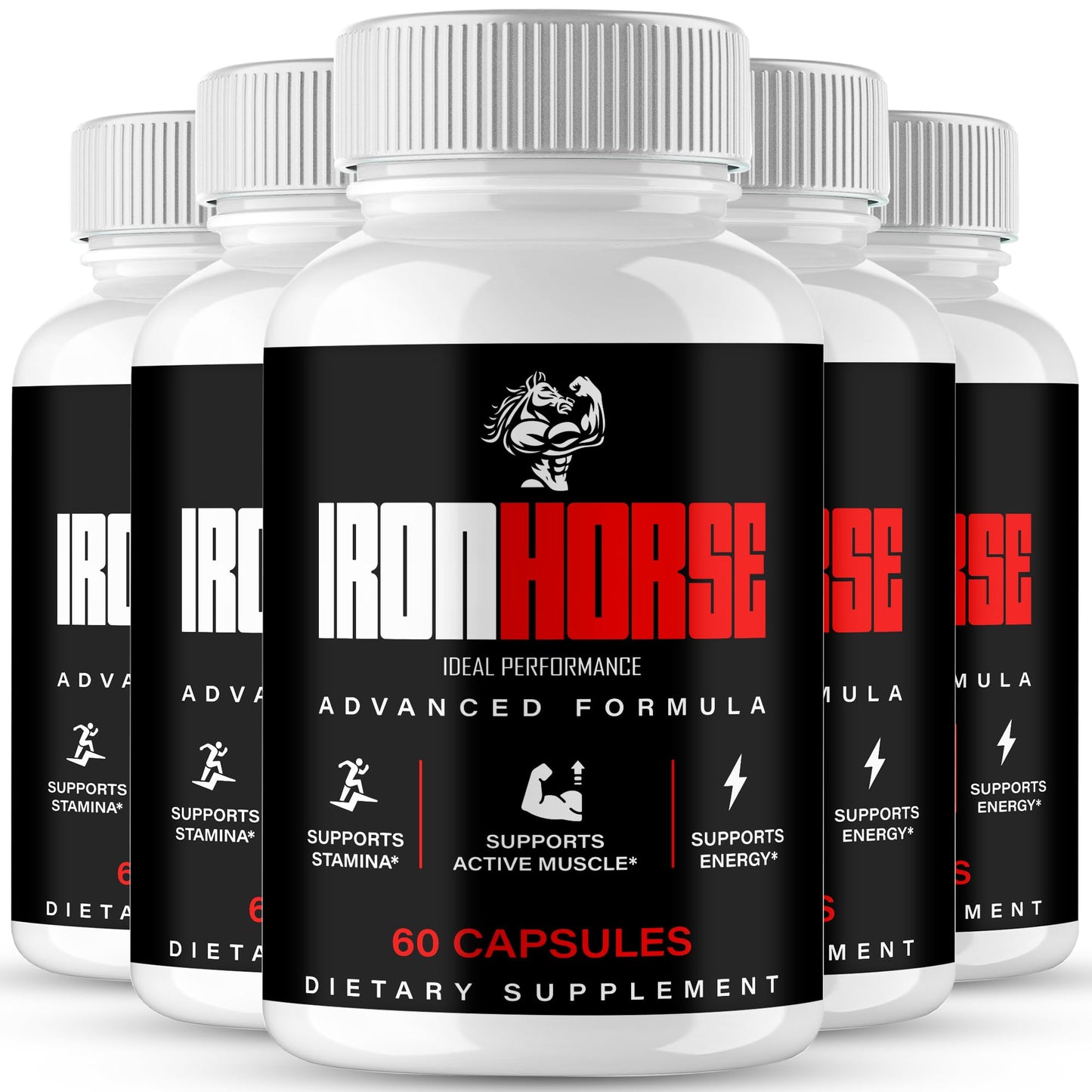 IDEAL PERFORMANCE Iron Horse Supplement Capsules 300