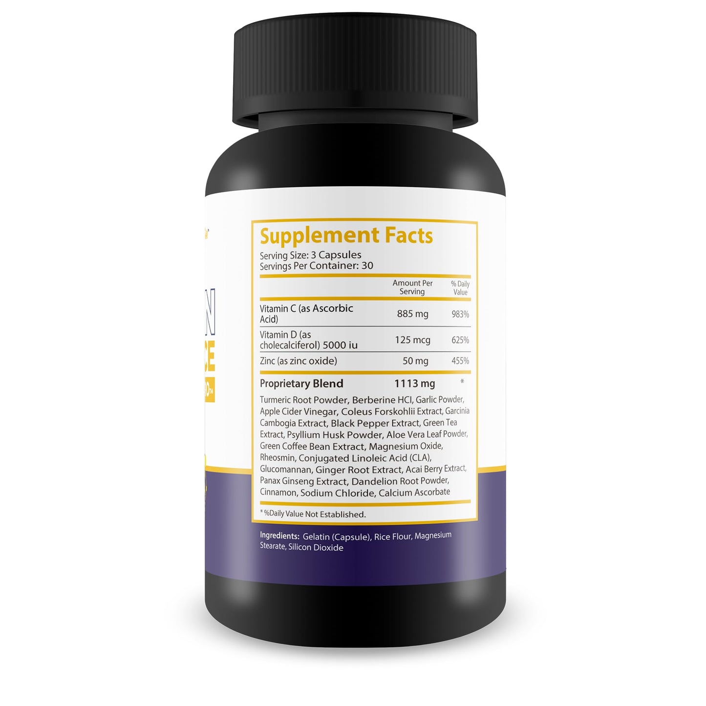 New Vibrations Nutrition ALZ Brain Defence Pro Capsule 90 Count