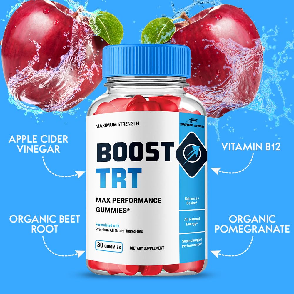 Shark Labs Boost TRT Gummies, 30 Gummies