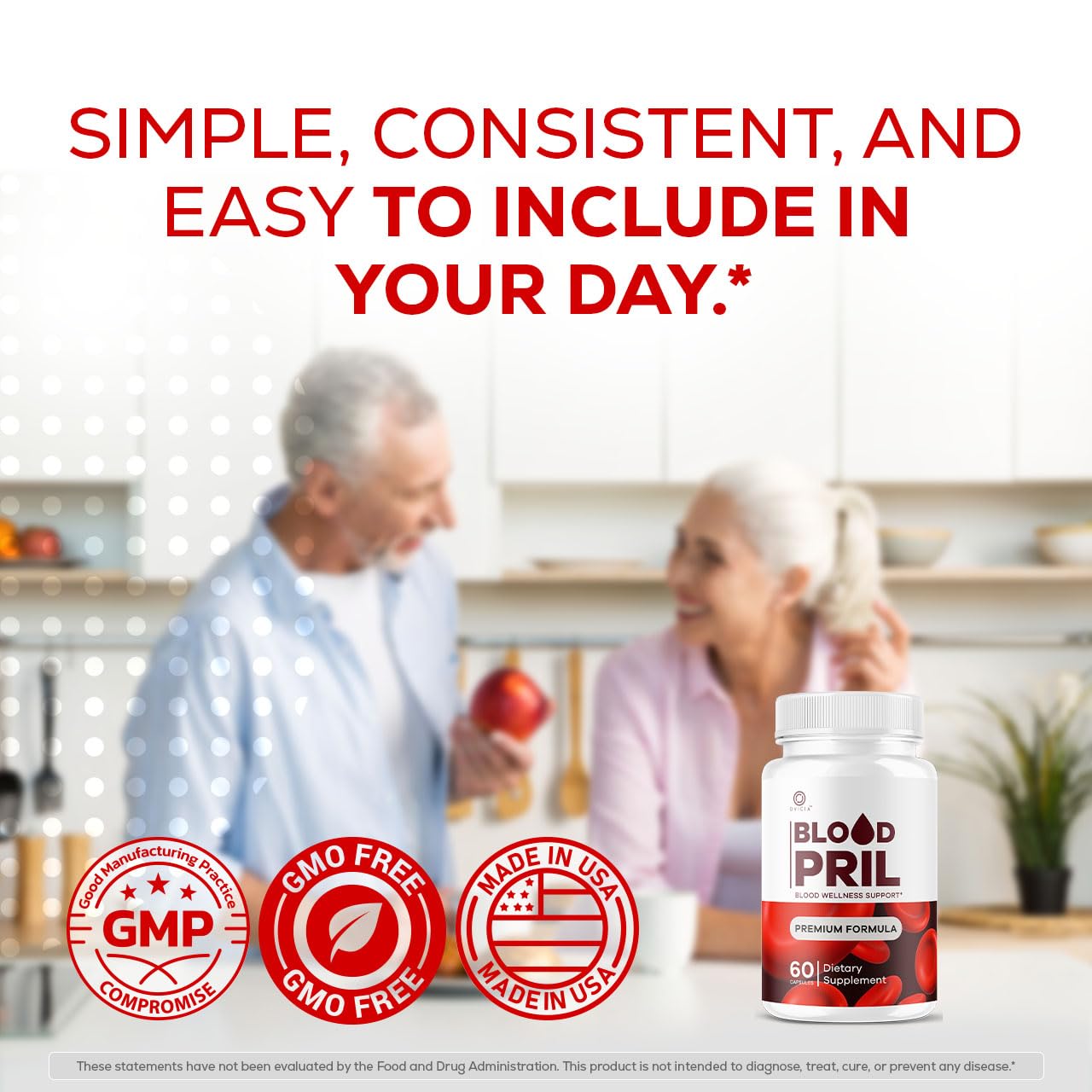 OVICIA Blood Pril Capsules 60 Count