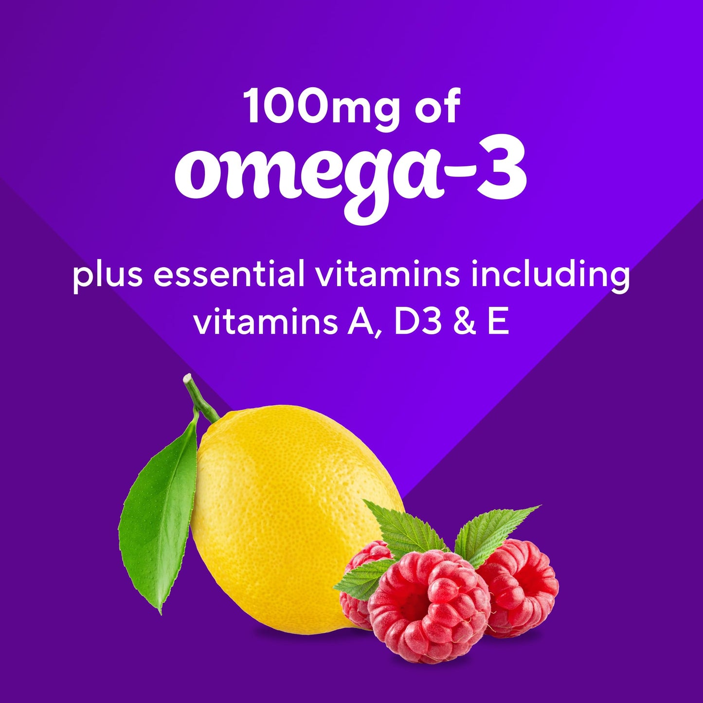 Vitafusion Omega-3 Gummy Vitamins, 120 Count