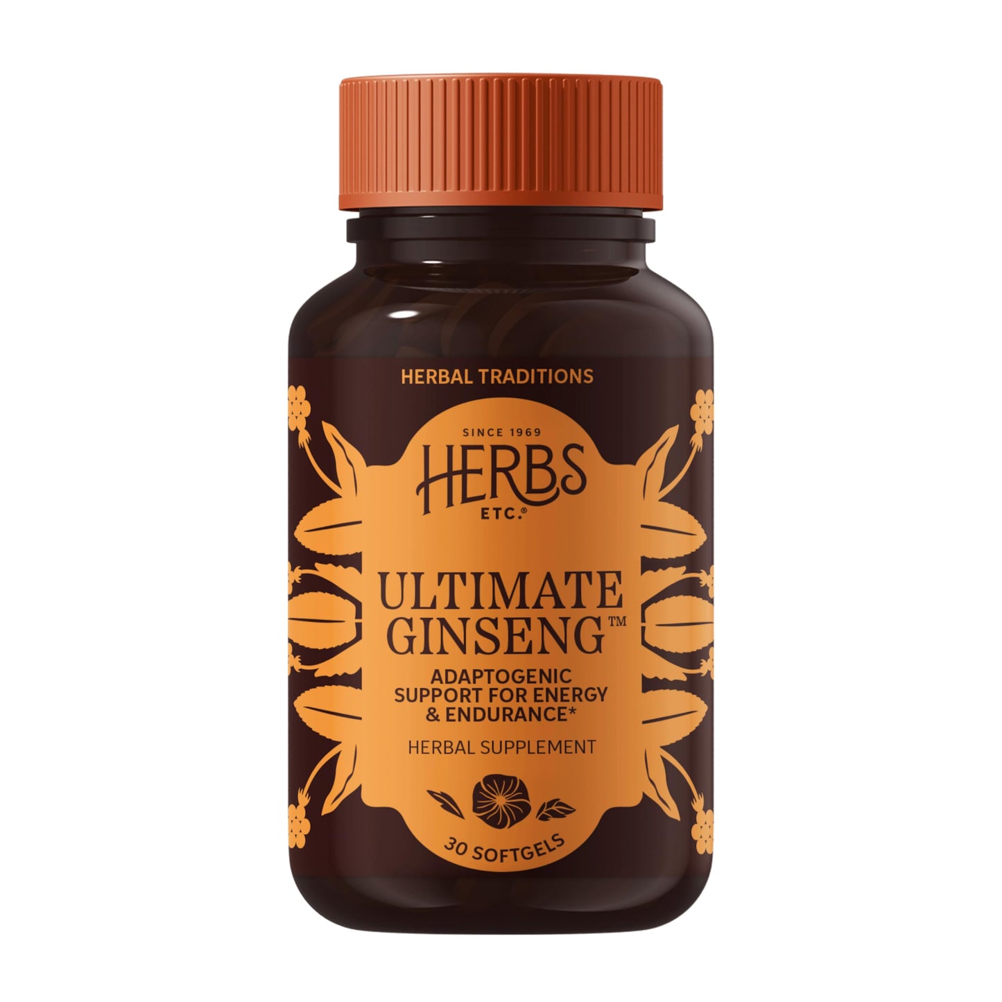 Herbs Etc. Ultimate Ginseng Softgels 30 Count