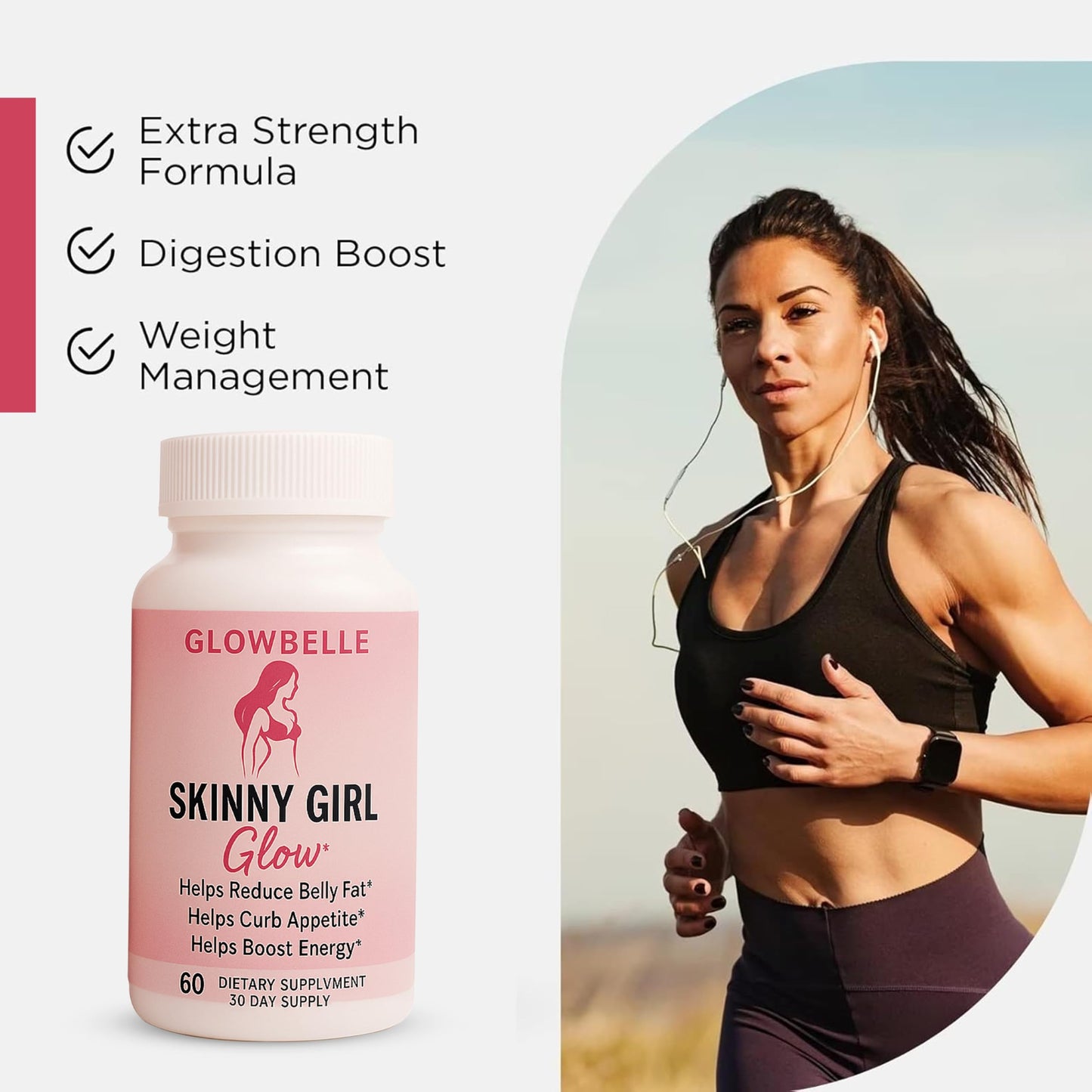T-MODE GLP-1 Appetite Suppressant Capsule, 60 Veggie Capsules