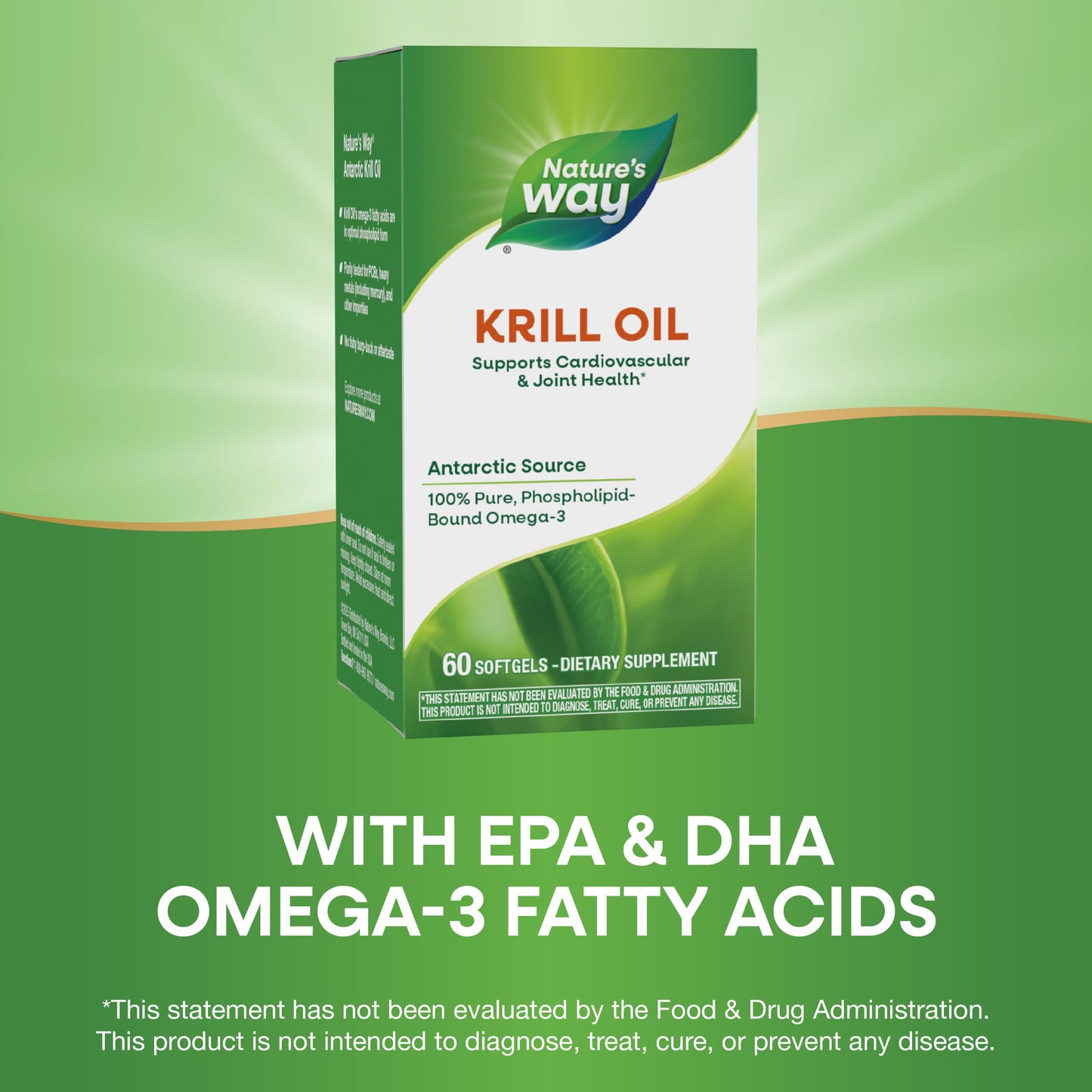 Nature's Way Krill Oil Softgels 60