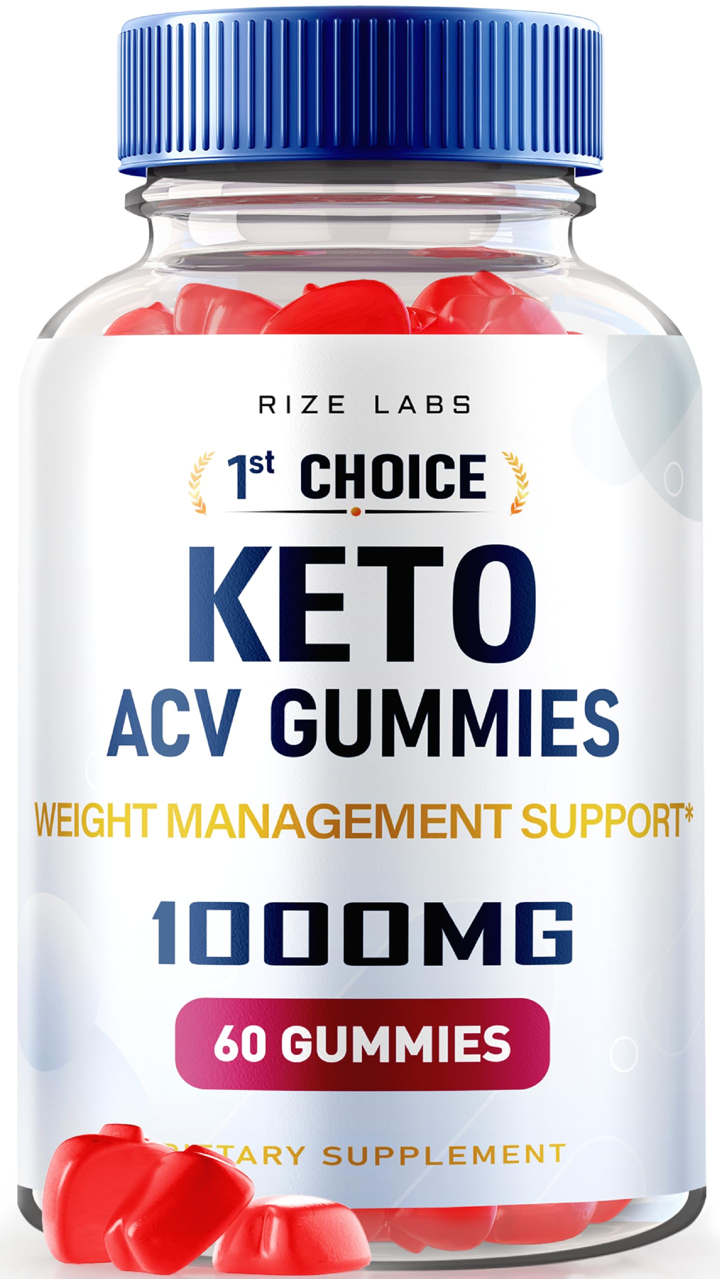 rize labs 1st Choice Keto ACV Gummies 60 Gummies