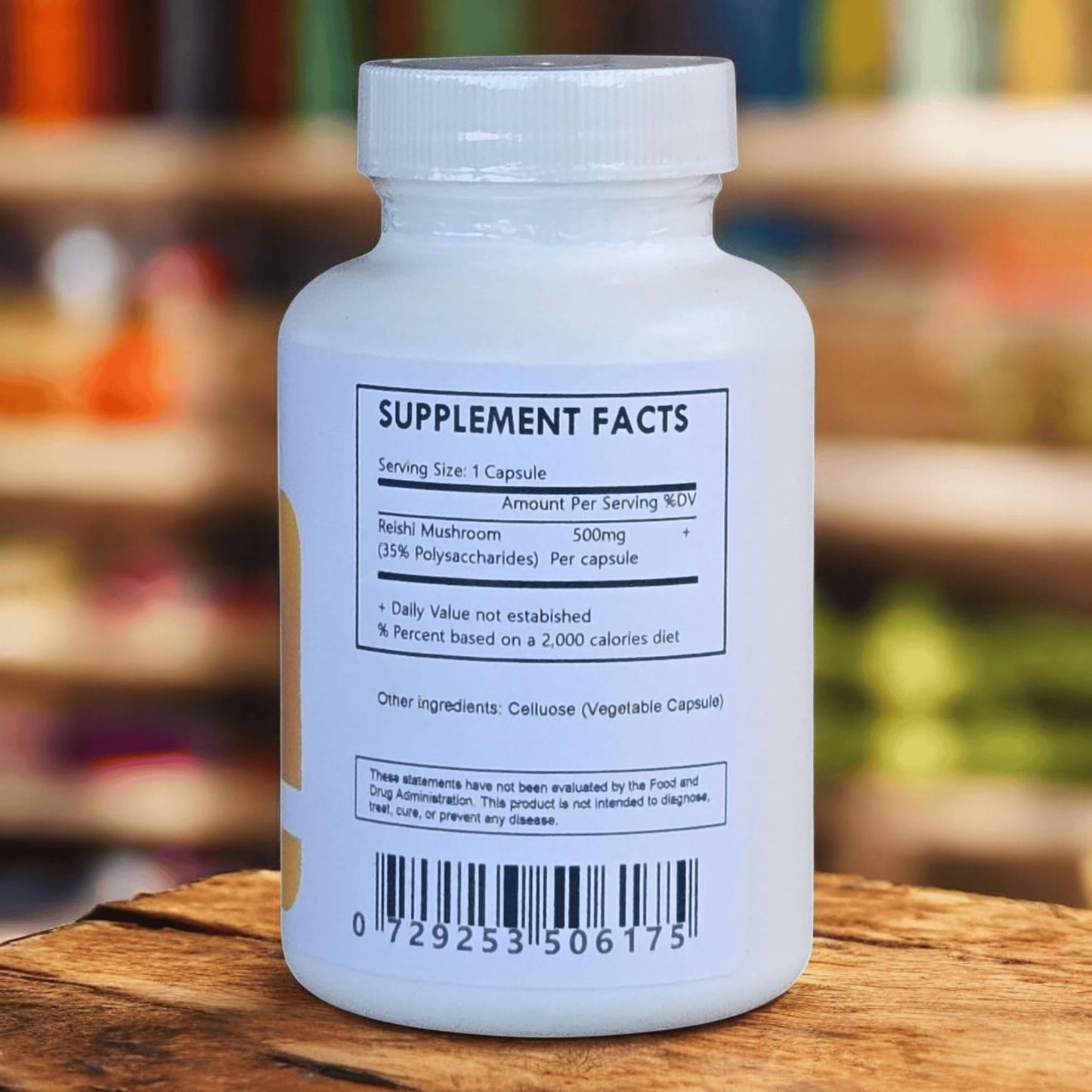 Generic Reishi Mushroom Extract 10:1 Capsule, 1 Count