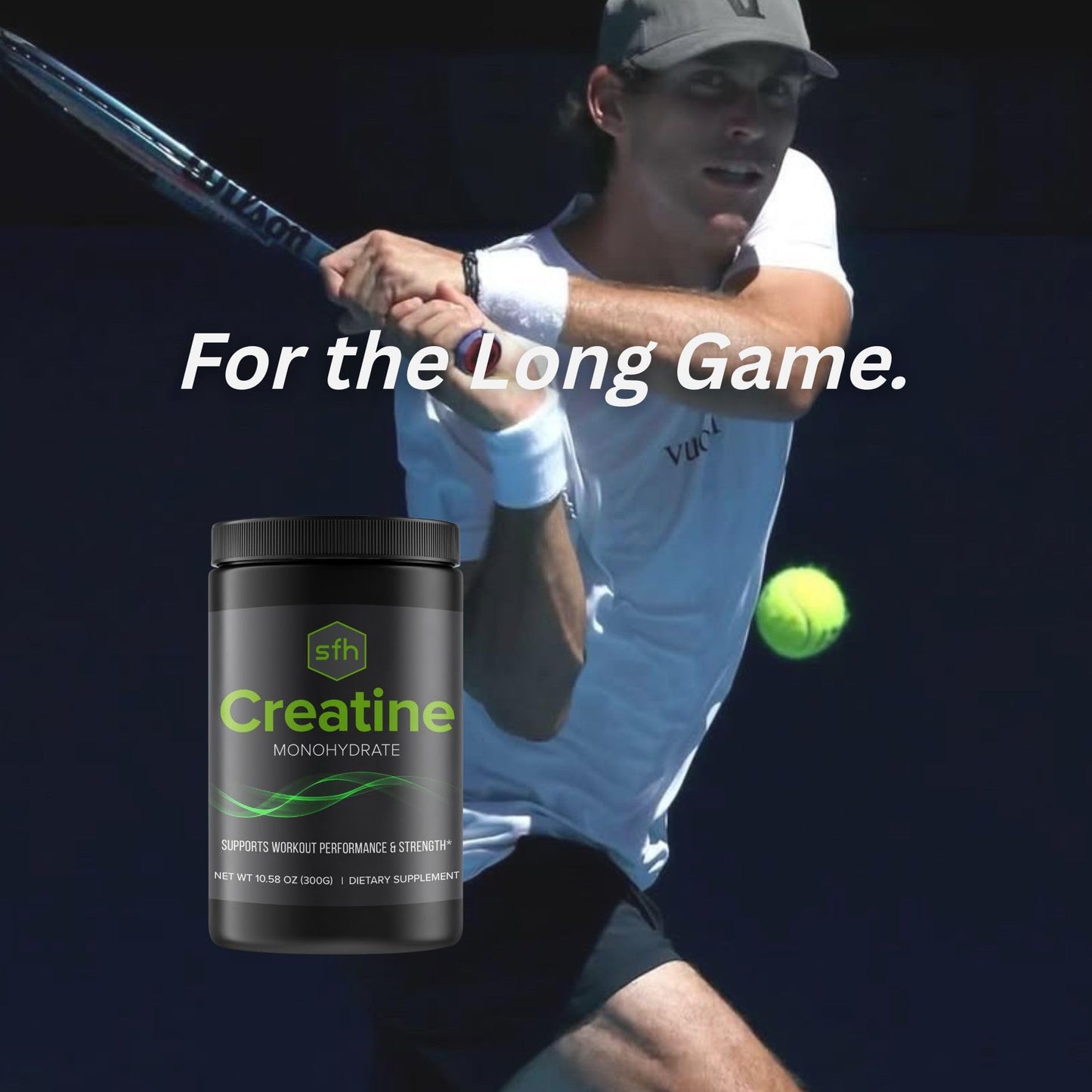 SFH Creatine Monohydrate Powder Micronized Pure Unflavored Fitness Supplement 10.58