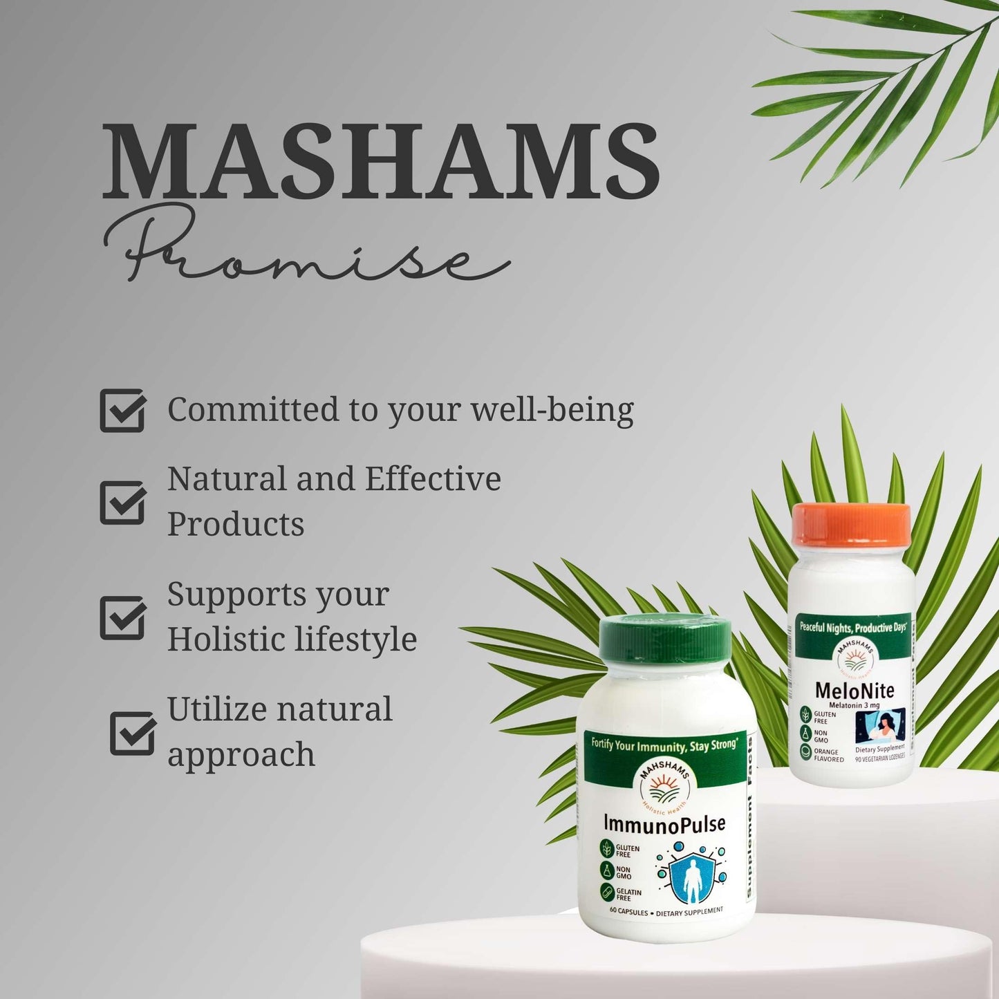 MAHSHAMS MeloNite Melatonin 3 mg Lozenges, 90 Count