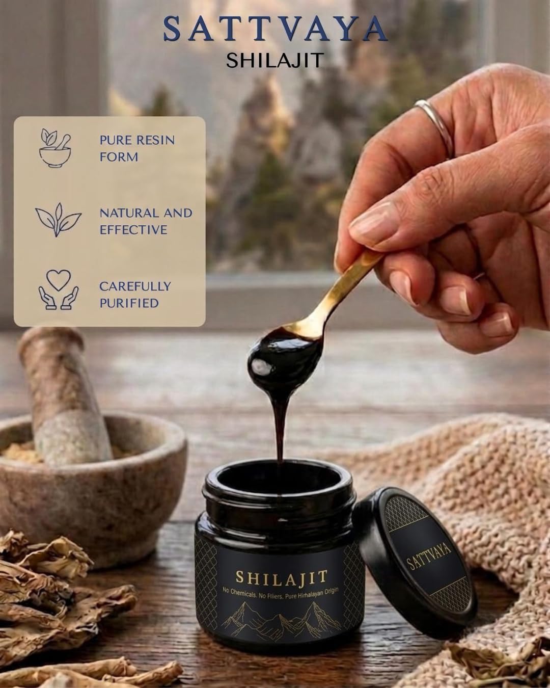 SATTVAYA Shilajit Resin Softgel 1