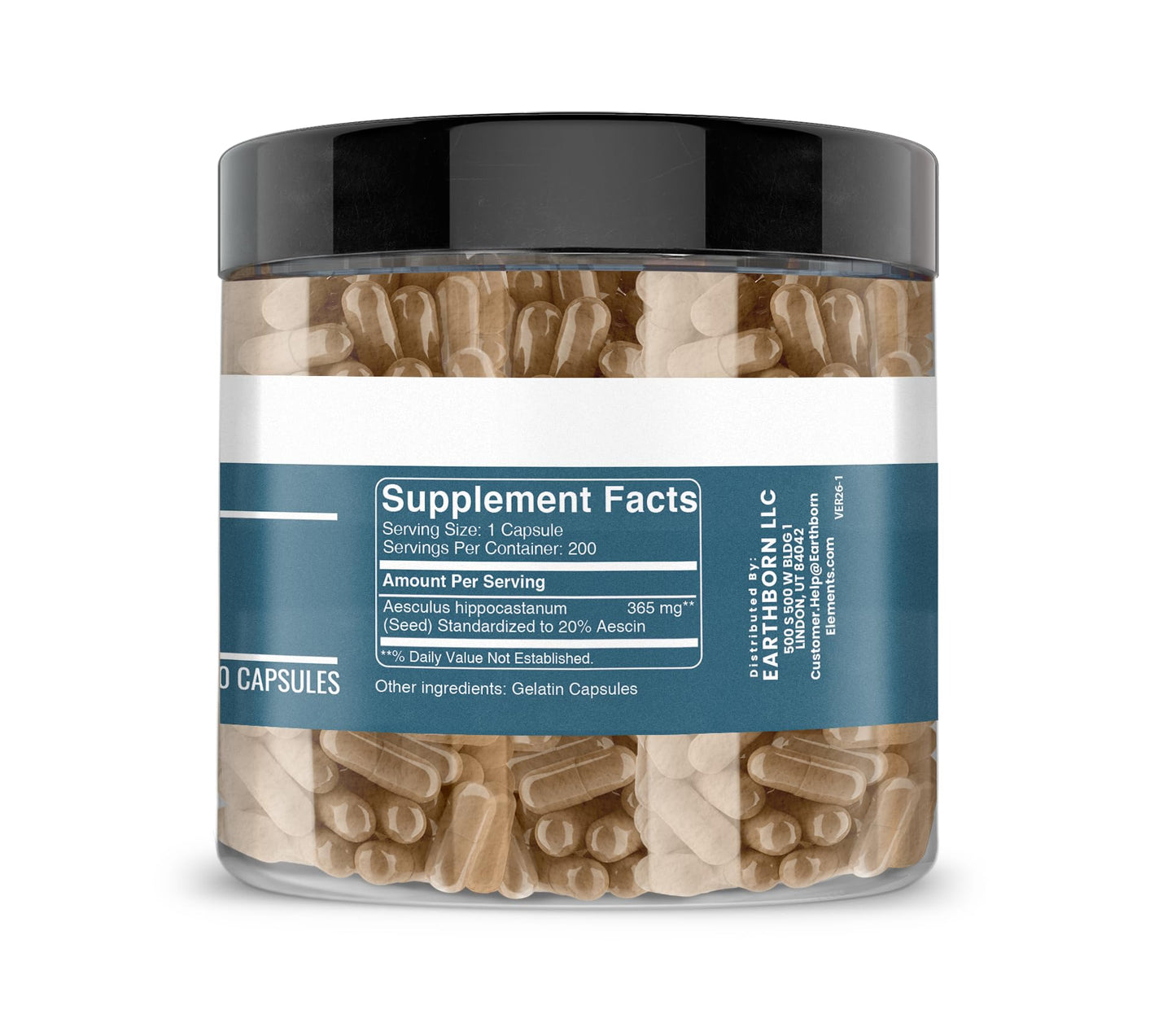 Earthborn Elements Horse Chestnut Capsules 200