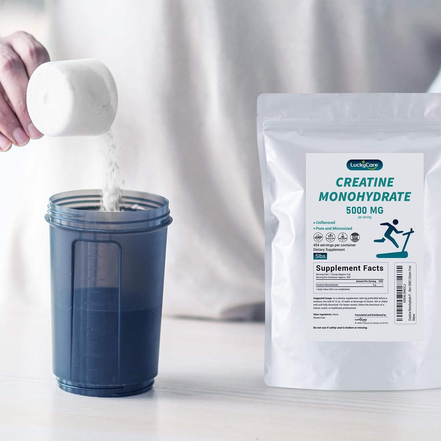Luckycare Creatine Monohydrate Powder 80