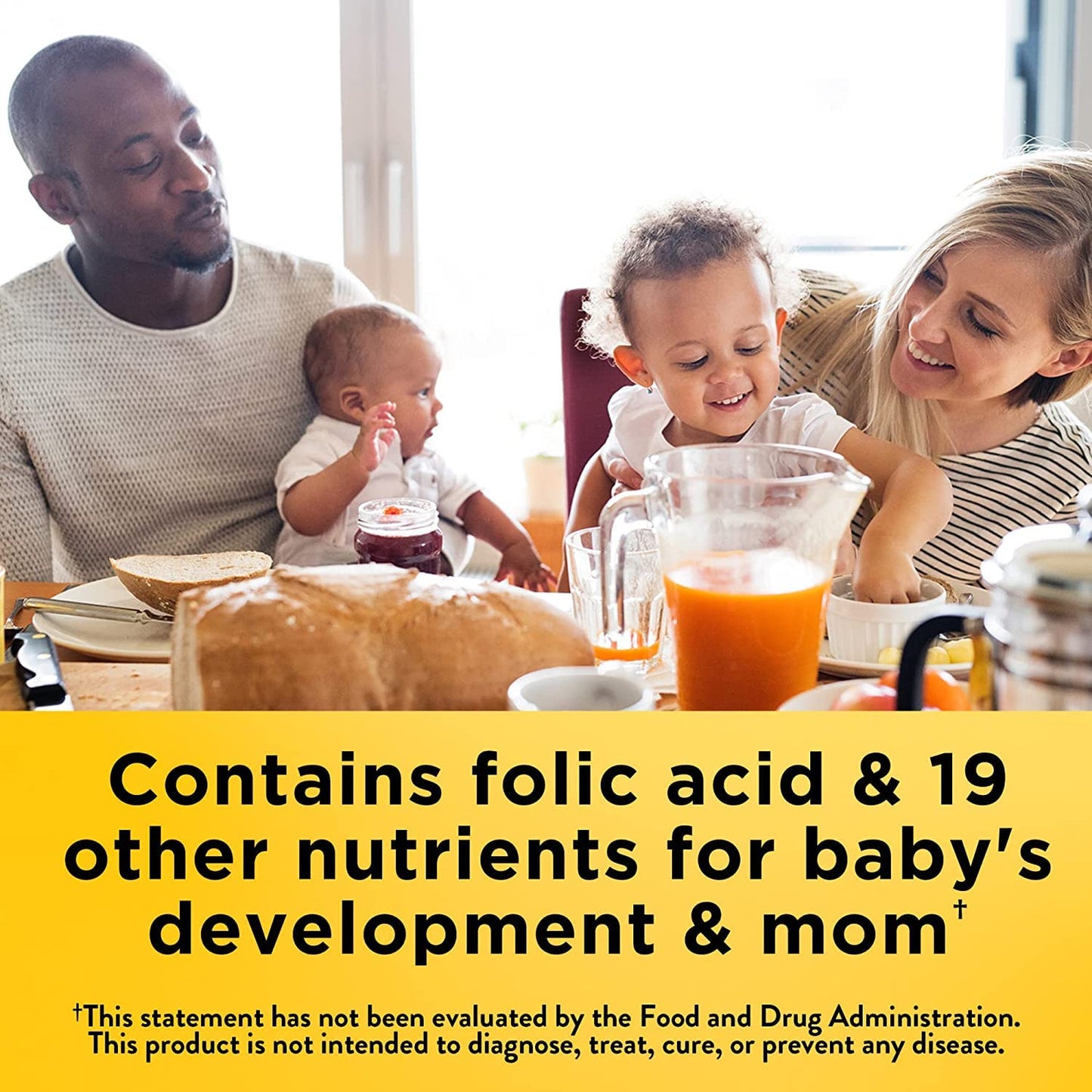 Nature Made Prenatal Multivitamin + DHA 200 mg Softgels, 60 Count