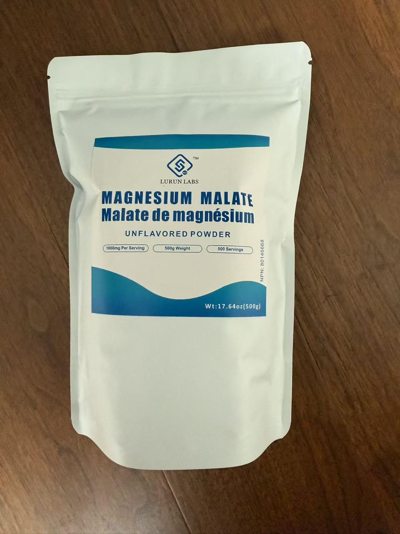 MG LURUN LABS Magnesium Malate Powder 500g