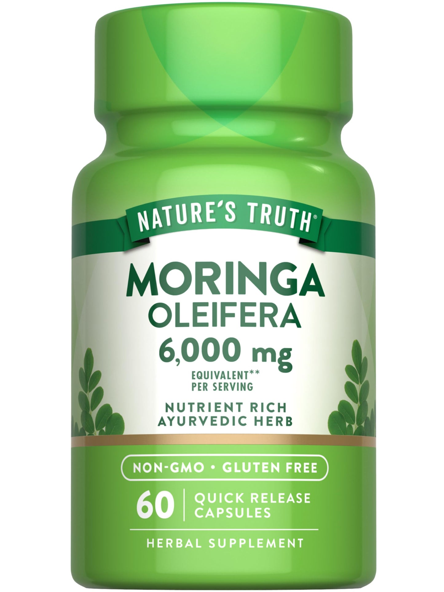 Nature's Truth Moringa Oleifera Capsule 60 Count