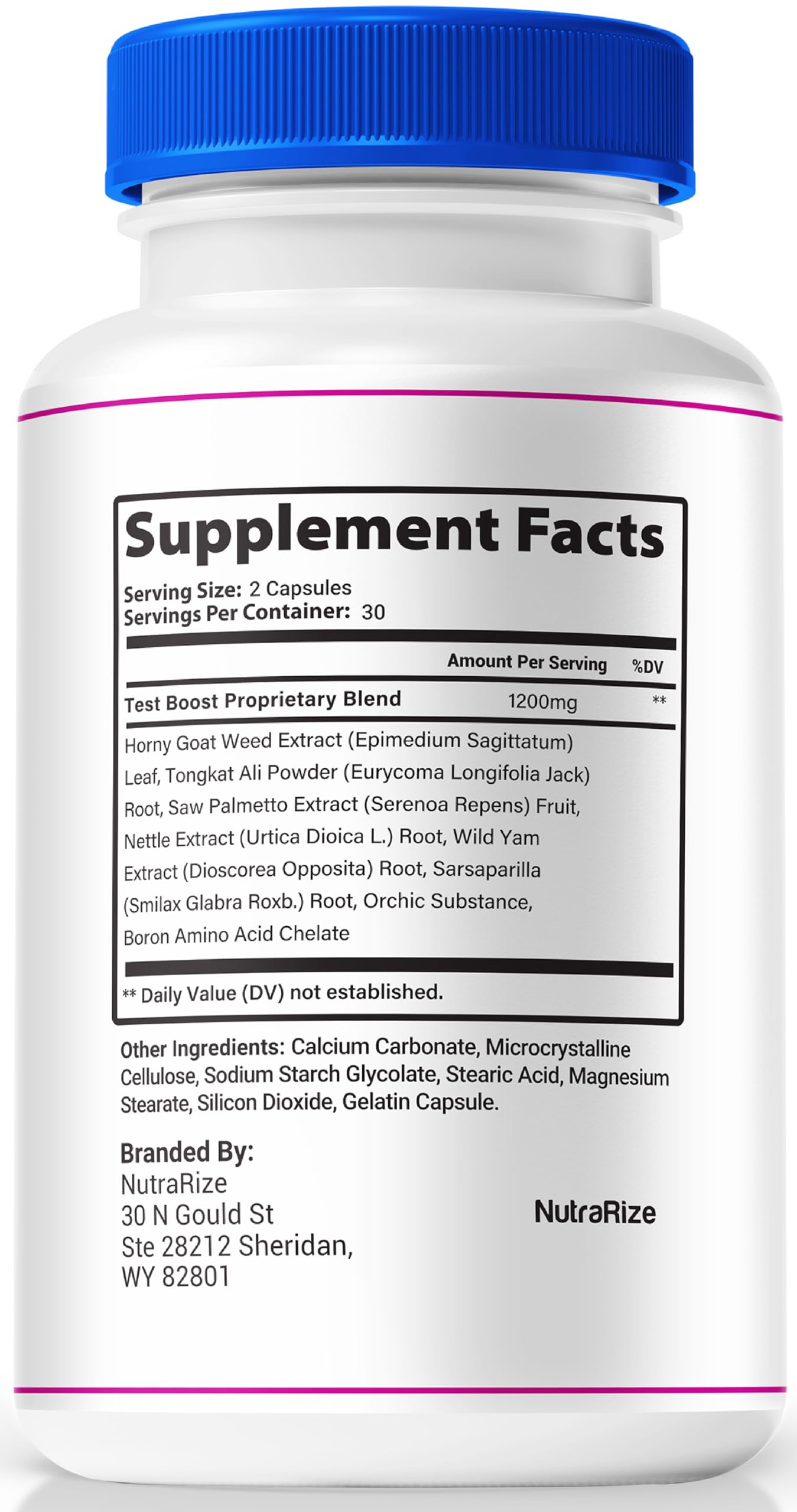 NutraRize VirilTonic Max for Men Capsules 300 Capsules