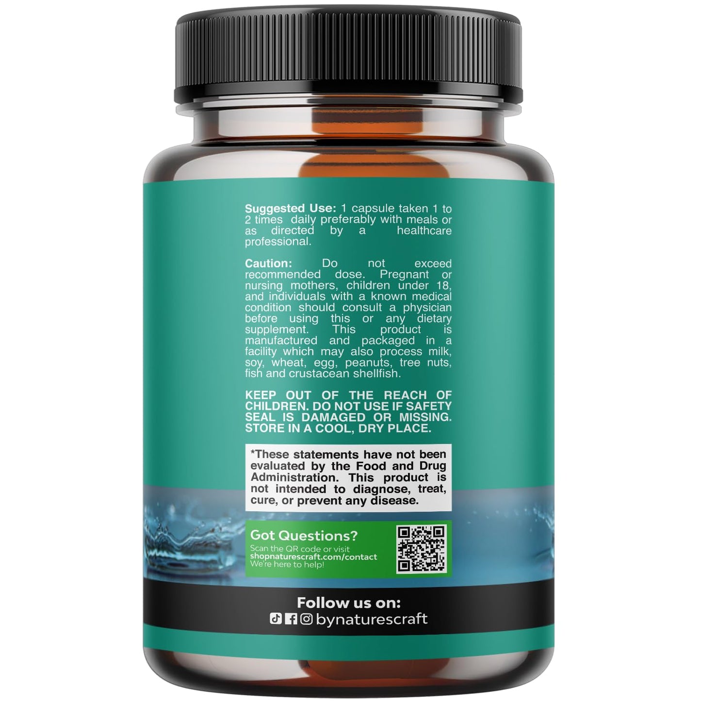 Natures Craft Water Away Capsule 60 Count