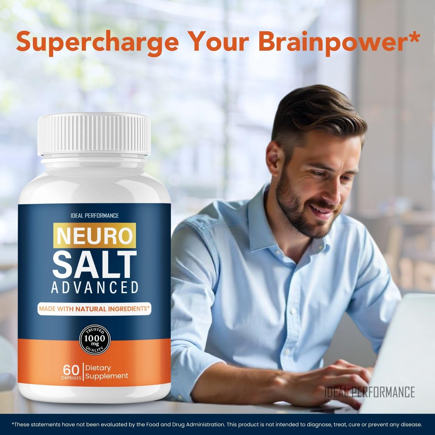 IDEAL PERFORMANCE Neuro Salt for Neuropathy Capsule 60 Count