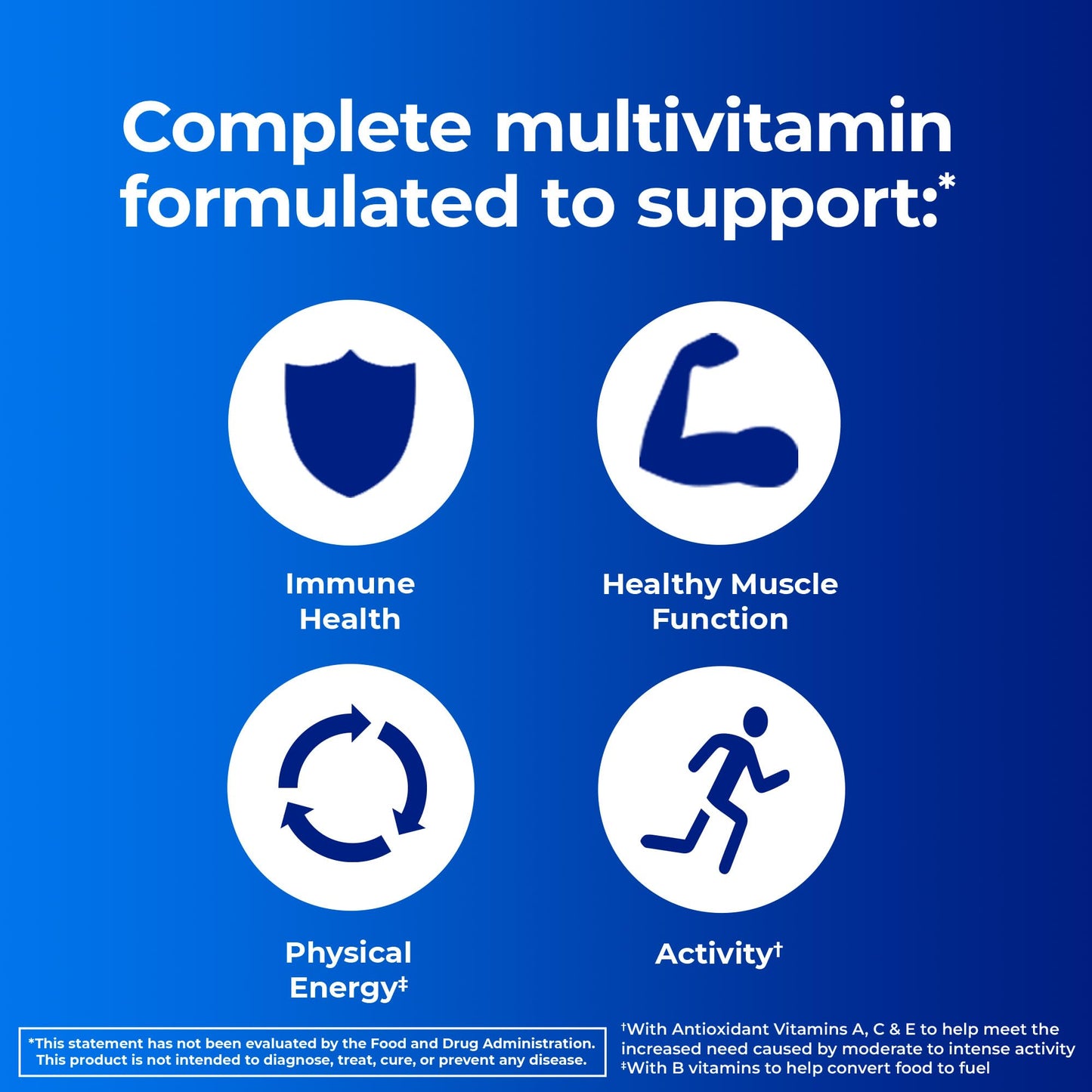 ONE A DAY Men's Pro Edge Multivitamin Tablet, 50 Count