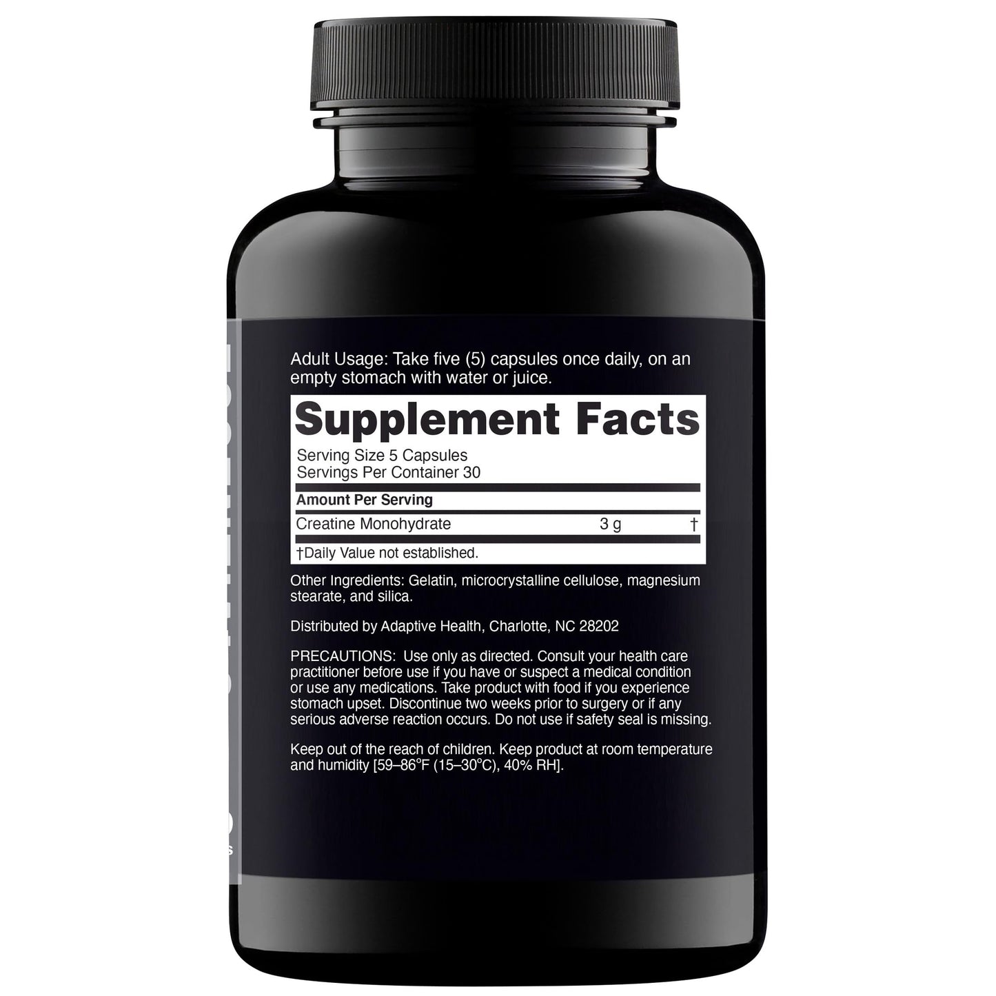 Nugenix Creatine Monohydrate Capsules, 150 Count
