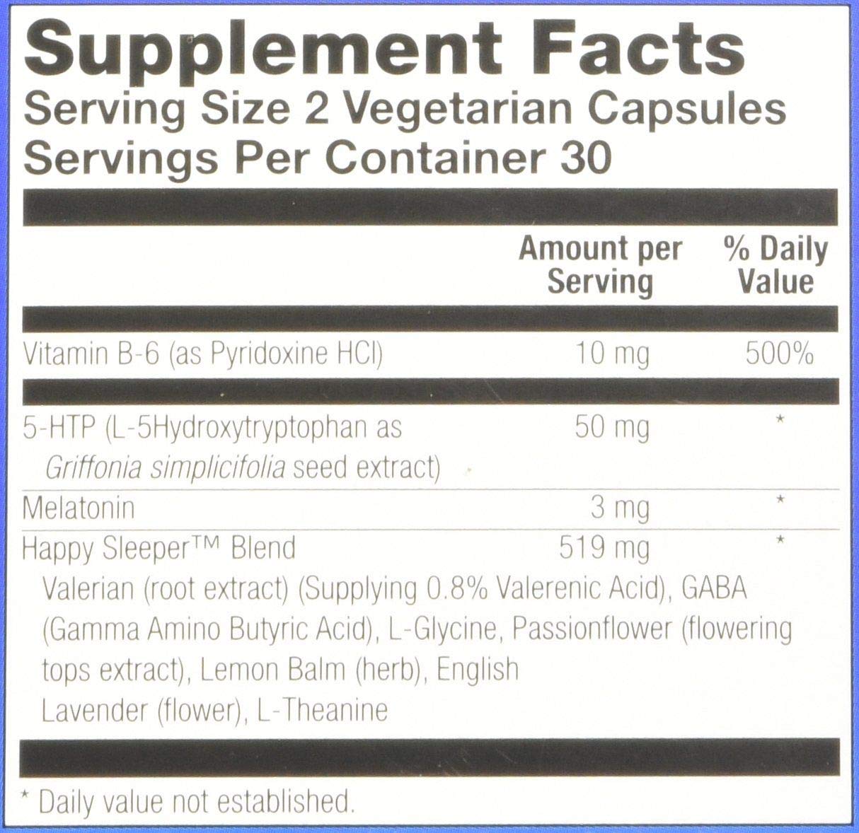 Natural Balance Happy Sleeper Capsules 180