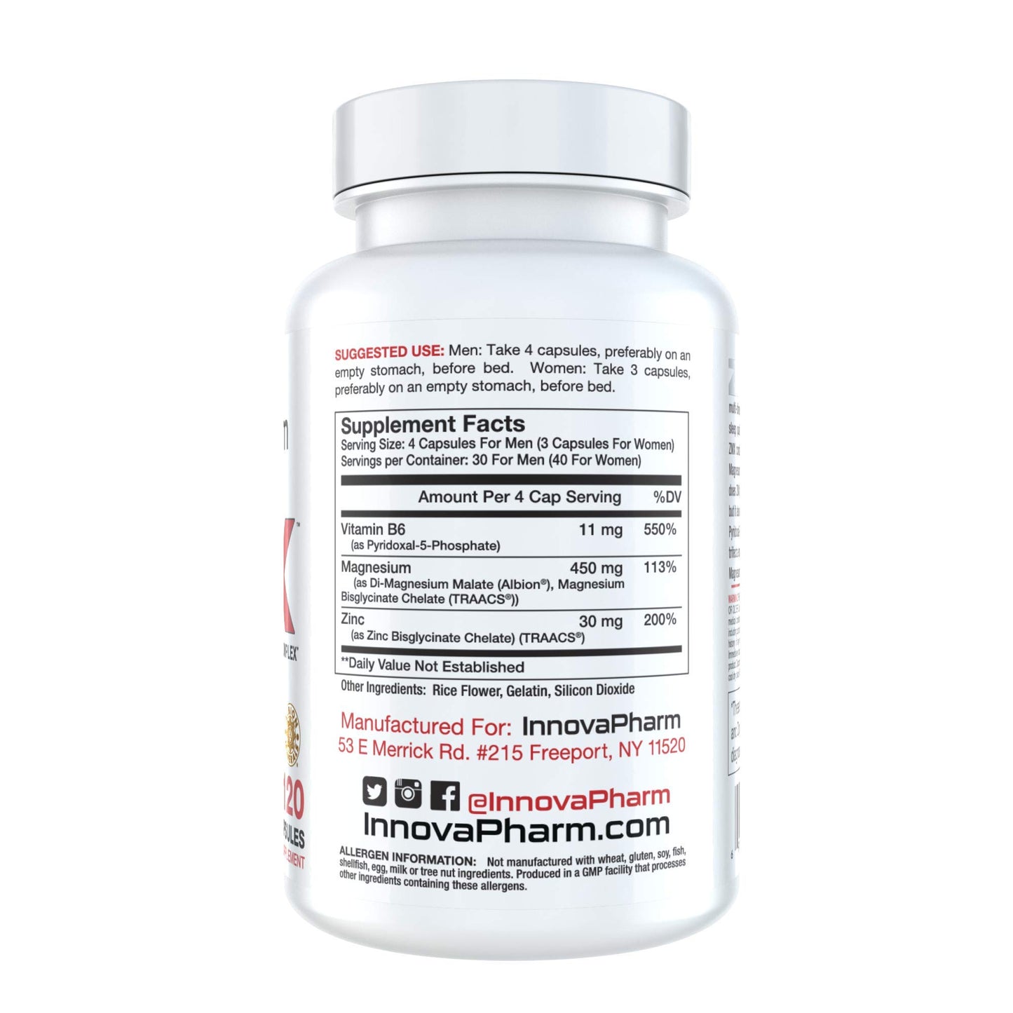InnovaPharm ZMX Capsules 90